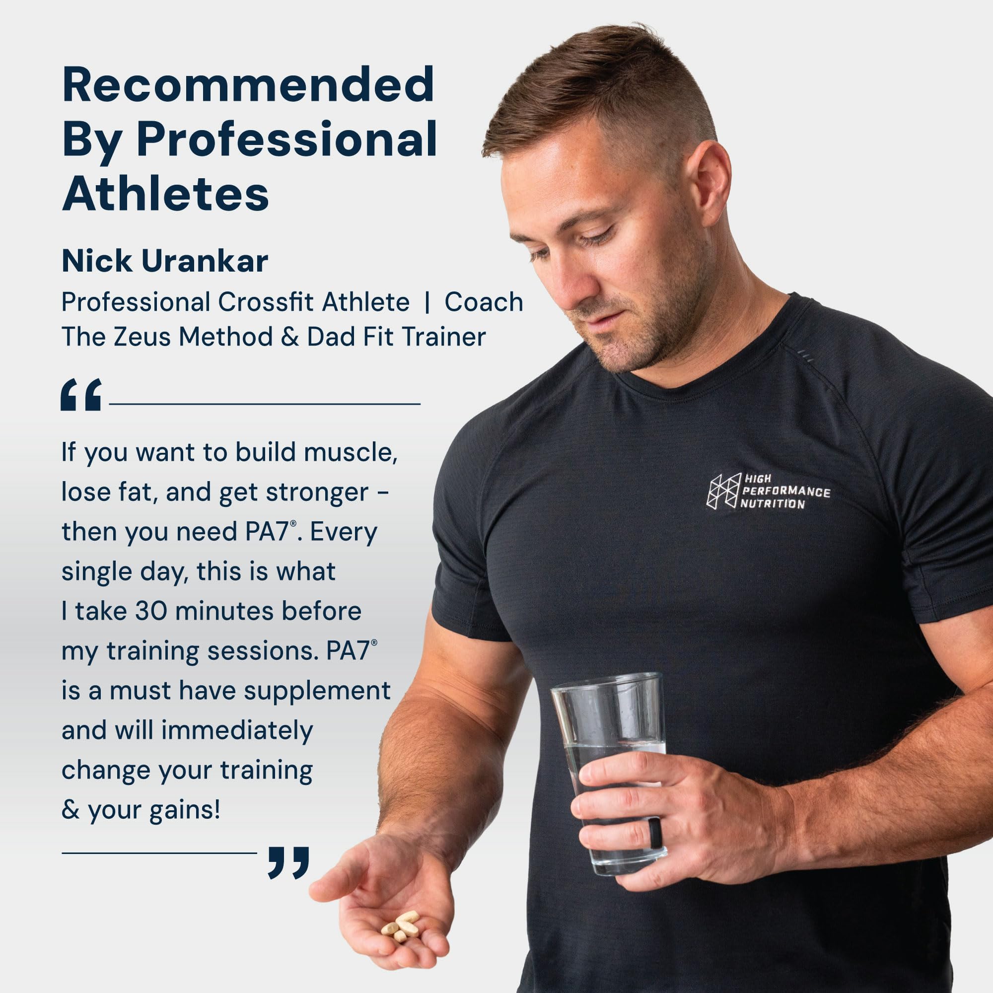 HPN PA(7) Phosphatidic Acid Muscle Builder Top Natural Muscle Builder - Boost mTOR | Build Mass and Strength from Your Workout | 30 Day Supply HPN Au supplements
