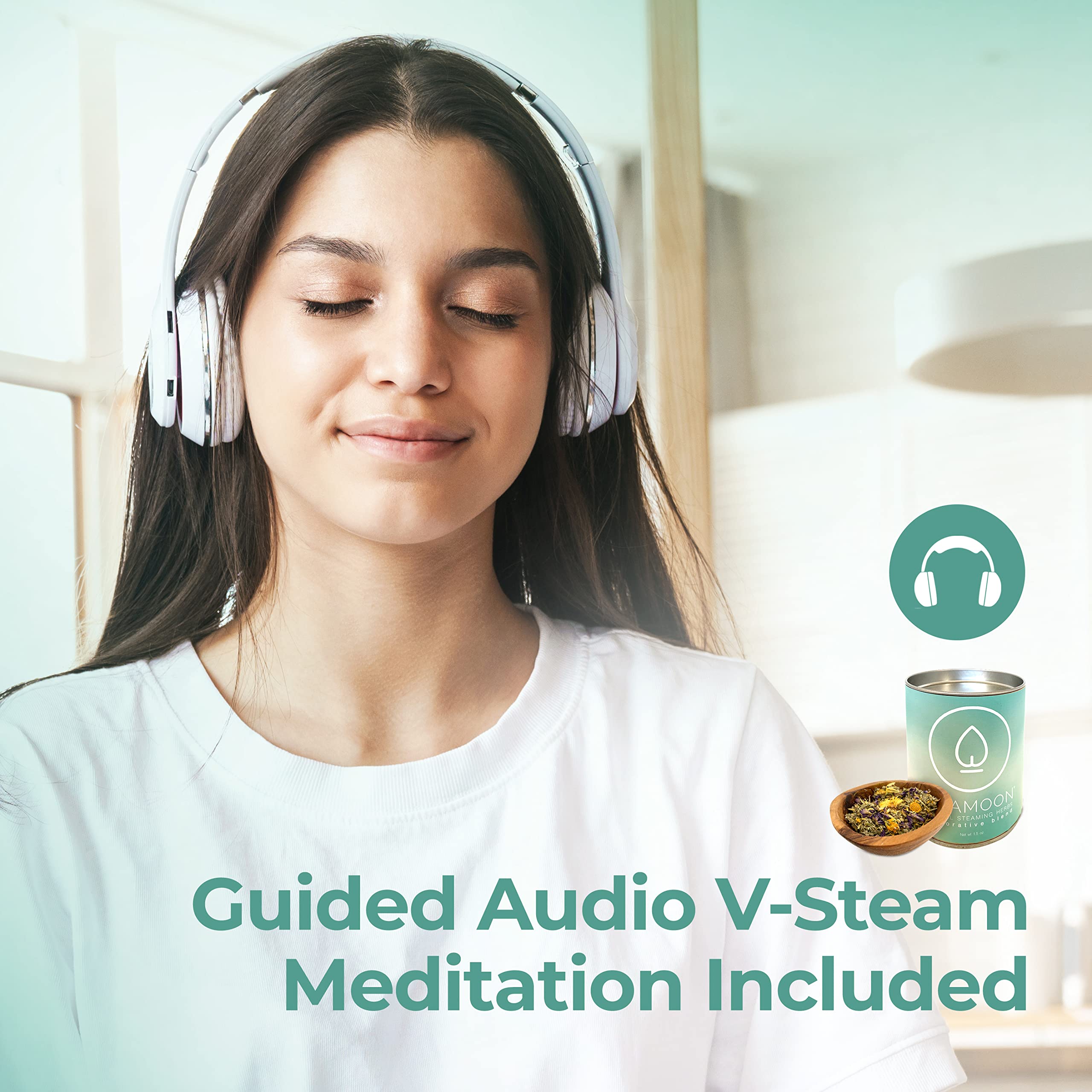 Leiamoon - Vaginal Steam Herbs Blends V Steam Kit for Cleansing, Regulating, and Balancing Leiamoon Au supplements