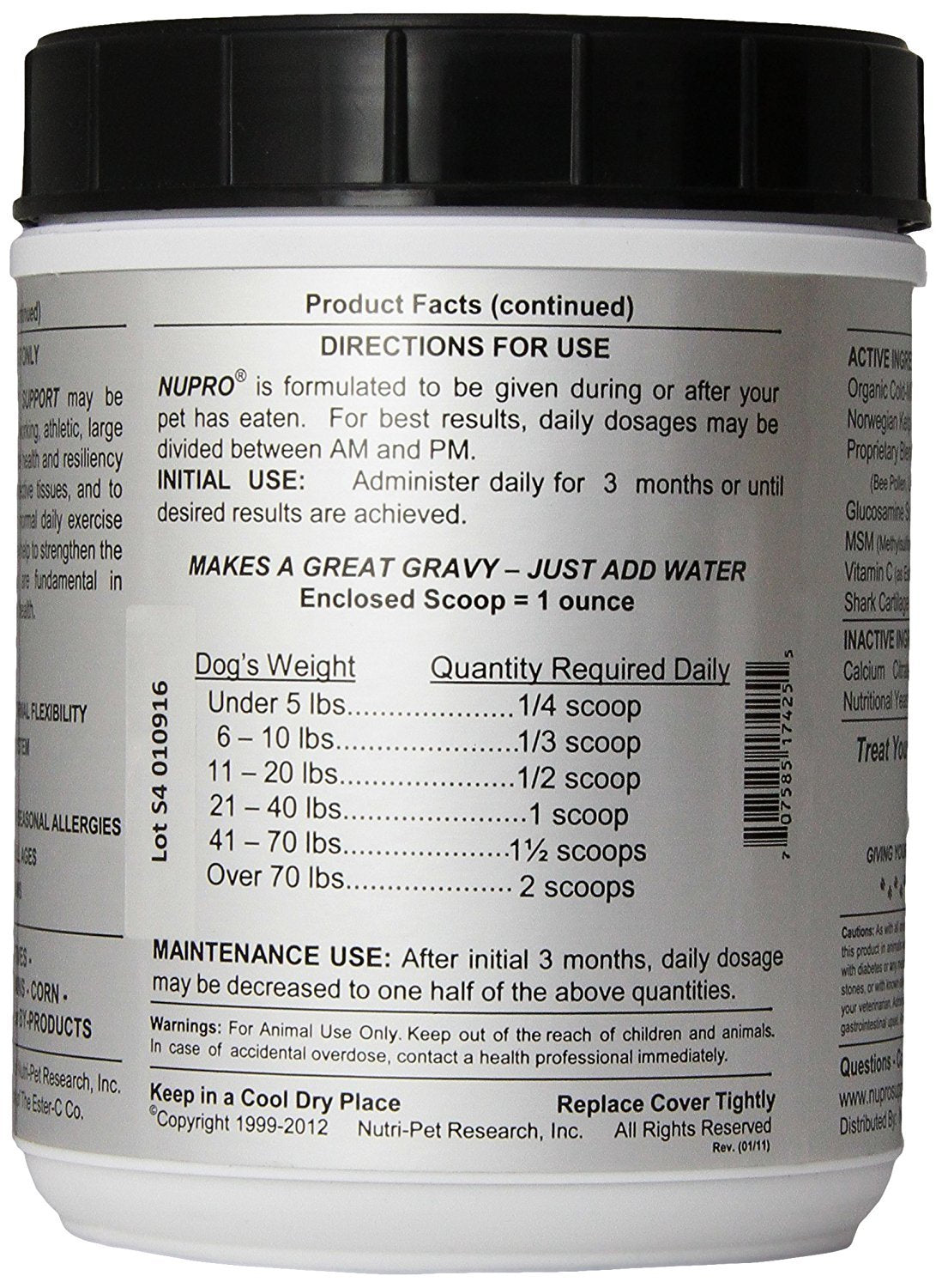 Nupro Joint and Immunity Supplement, 30-Ounce Xllent Au supplements