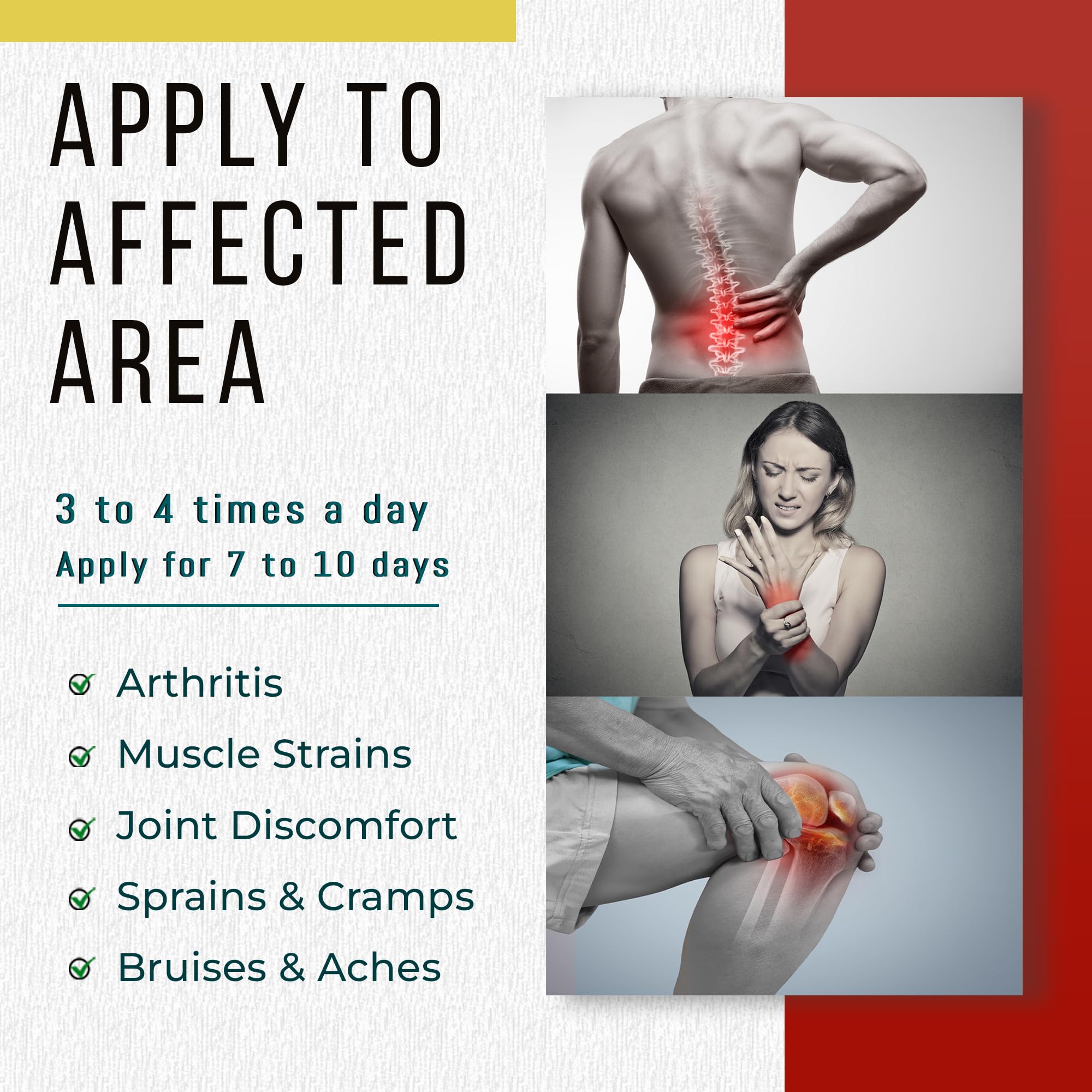 Real Time Pain Relief Cream 4oz Tube | 17 Natural Ingredients: 1.25% Menthol, Arnica & MSM | Muscle Strain & Joint Discomfort Relief for Arthritis, Cramps, Sprains, Bruises, Hands, Back & Knee Pain Real Time Pain Relief Au supplements