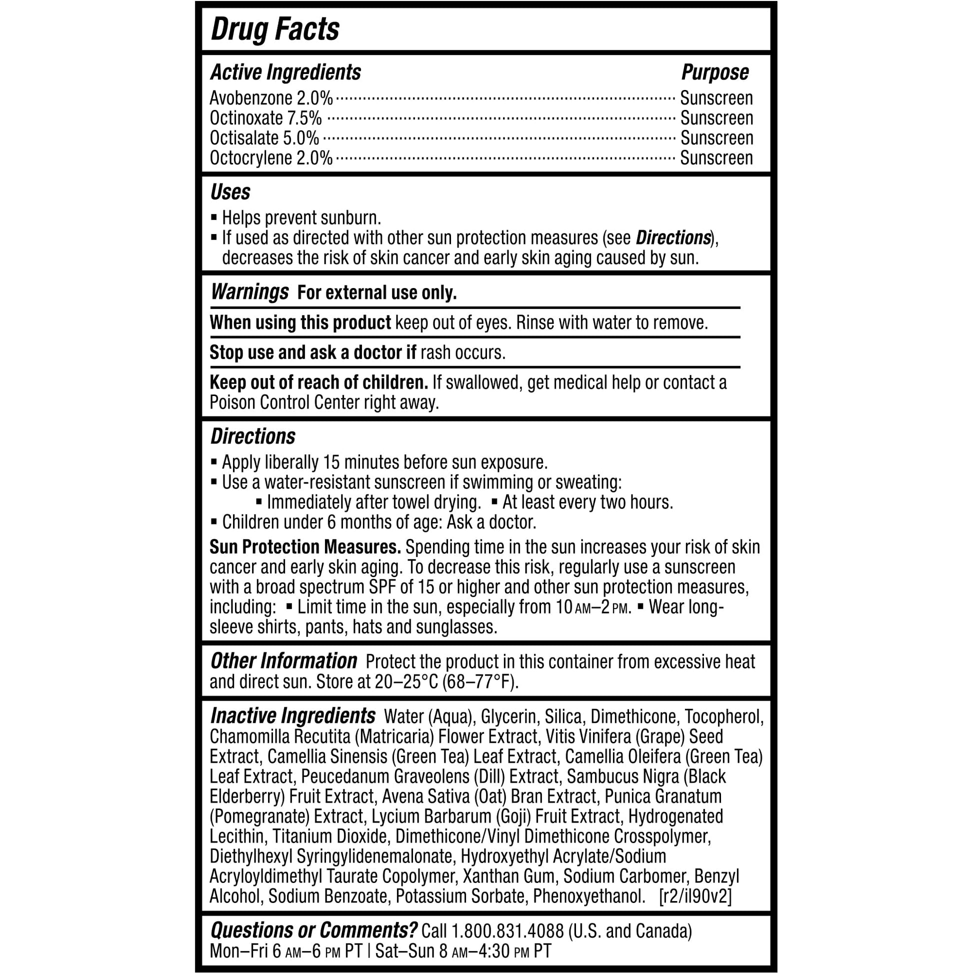 Paula's Choice RESIST Daily Hydrating Fluid Face Moisturizer with SPF 50 Sunscreen, Face Sunscreen for Oily Skin, Chamomile & Vitamin E, UVA/UVB Protection, Fragrance-Free, TSA Friendly, 2 Fl Oz Paula's Choice Au supplements