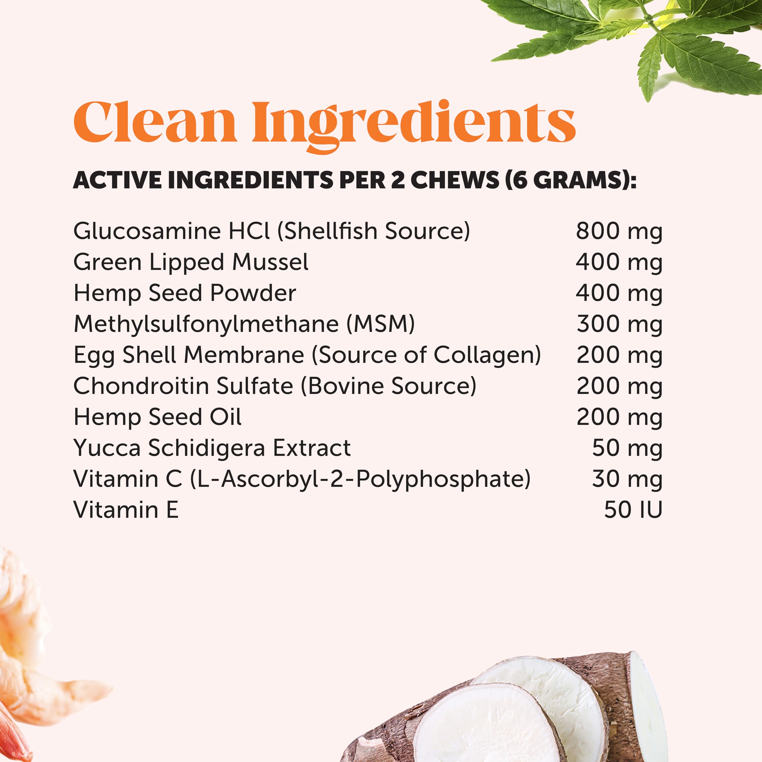 Senior Hemp Hip and Joint Supplement for Dogs - Glucosamine Chondroitin, MSM & Green Lipped Mussel - Relief for Joint Stiffness, Advanced Strength Mobility Support for Senior Dogs (Chicken, 90 Ct) Pet Honesty Au supplements