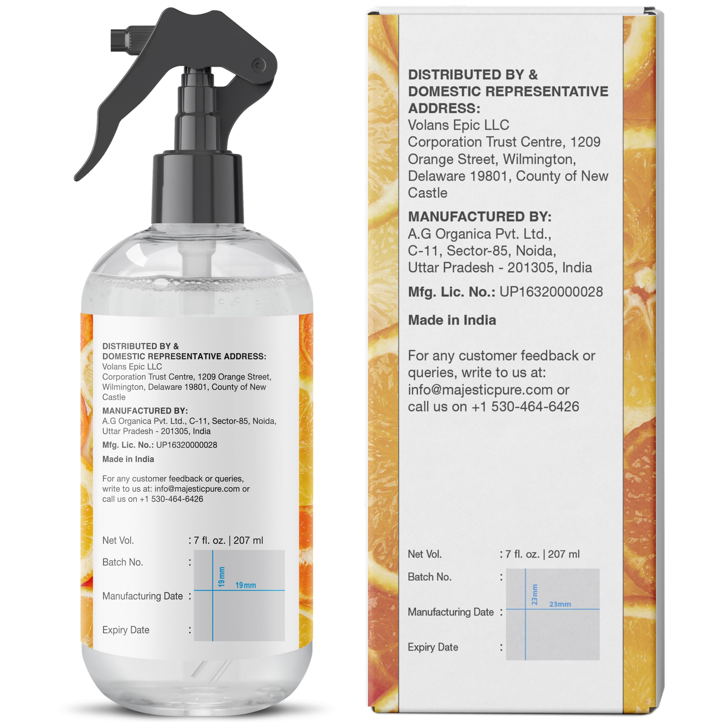 Majestic Pure Linen Spray | All Natural Fragrance | Spray for Pillows, Bedding, Sheets, Clothing MAJESTIC PURE Au supplements