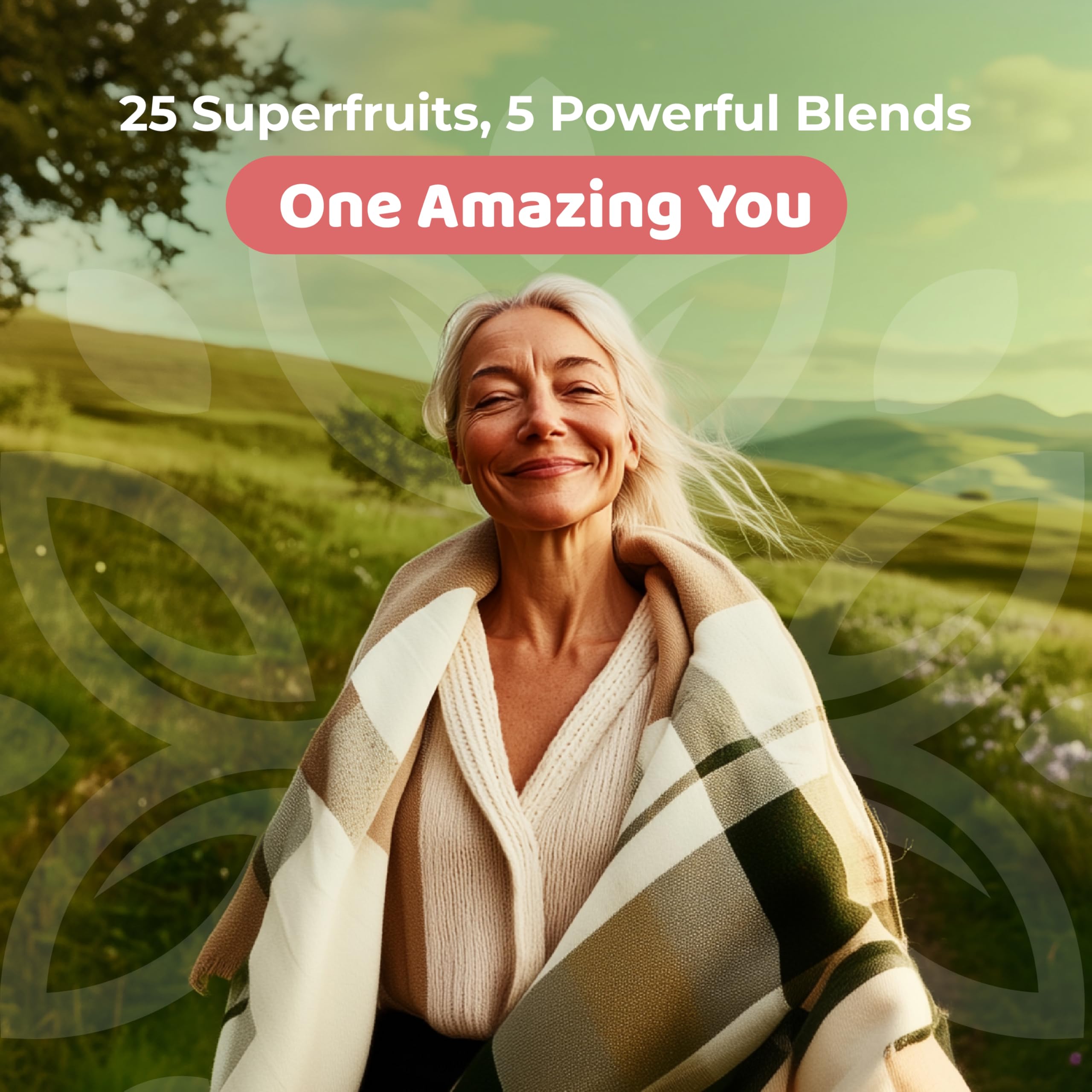 NATURES BLAST Reds - Metabolism and Energy Superfood Powder with 23 Red Fruits, 4 Adaptogens, Probiotics & Enzymes - Vegan Antioxidant Blend, 1 Bottle NATURES BLAST Au supplements