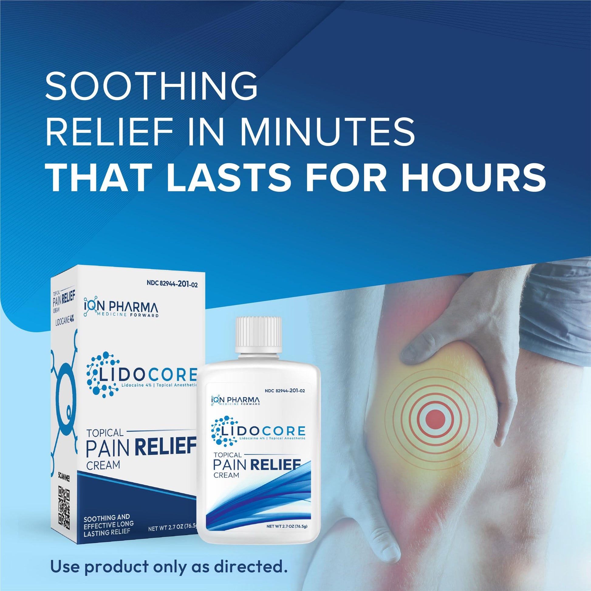 Lidocore Pain Relief Cream with 4% Lidocaine | Maximum Strength OTC | Safe & Compliant formula | Minor cuts, scrapes, insect bites, cold sores | Non-Greasy, Odor-free, Fragrance-Free | 2.7 oz (76.5 g) Lidocore Au supplements