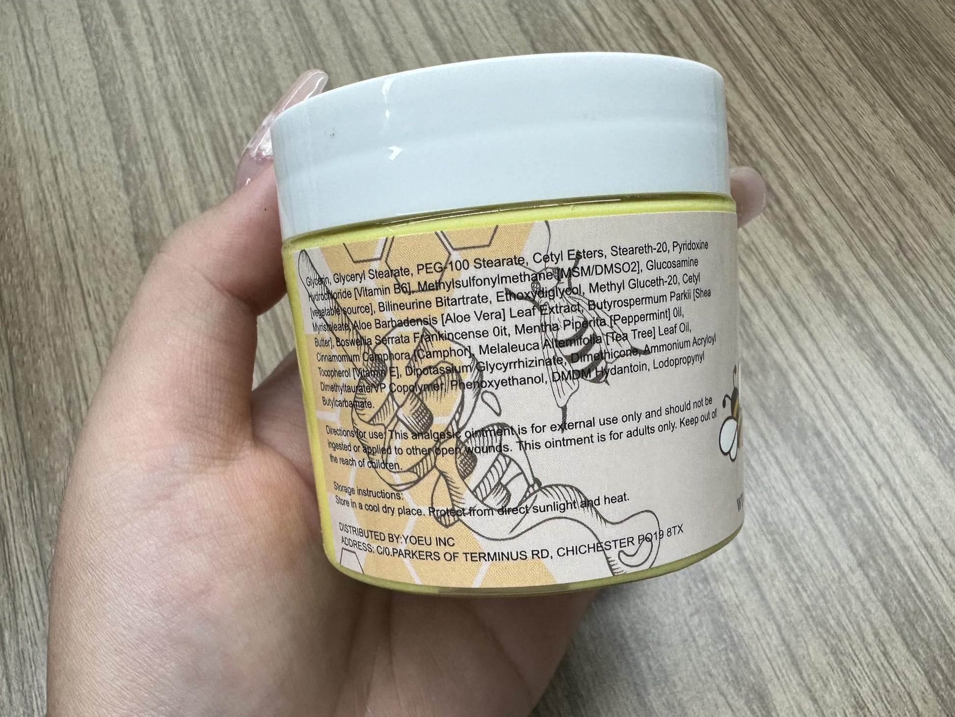 Natural Organic Bee Venom Muscle & Joint Cream, Extra Effective Muscle & Joint Care, for Neck, Hand, Feet, Knee, Muscles, Shoulder, Wrist, Elbow, Ankle, Foot Aches, Arnica, Vitamin B6 KOKOMAANE Au supplements