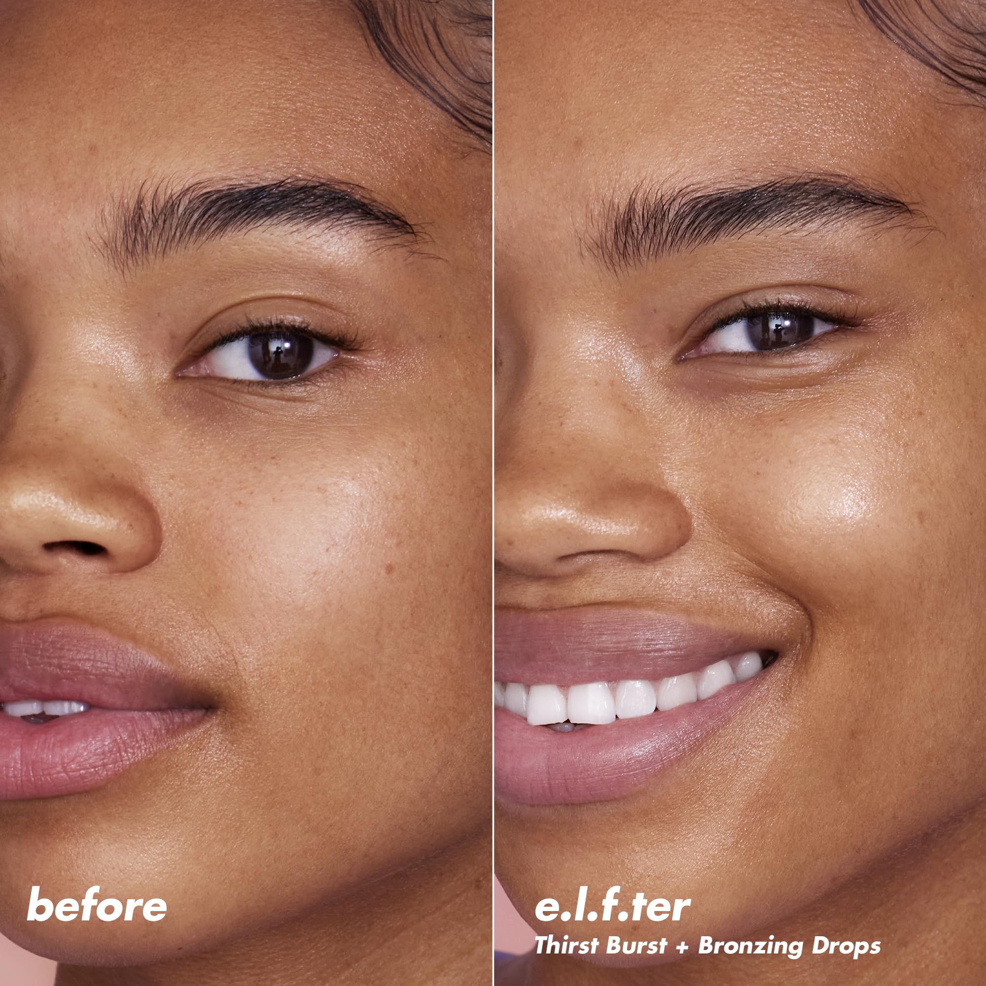 e.l.f. SKIN The Hottest Drops Duo, Holy Hydration! Thirst Burst & Bronzing Skincare Set, For A Dewy, Sun-Kissed Look, Vegan & Cruelty-Free e.l.f. Au supplements