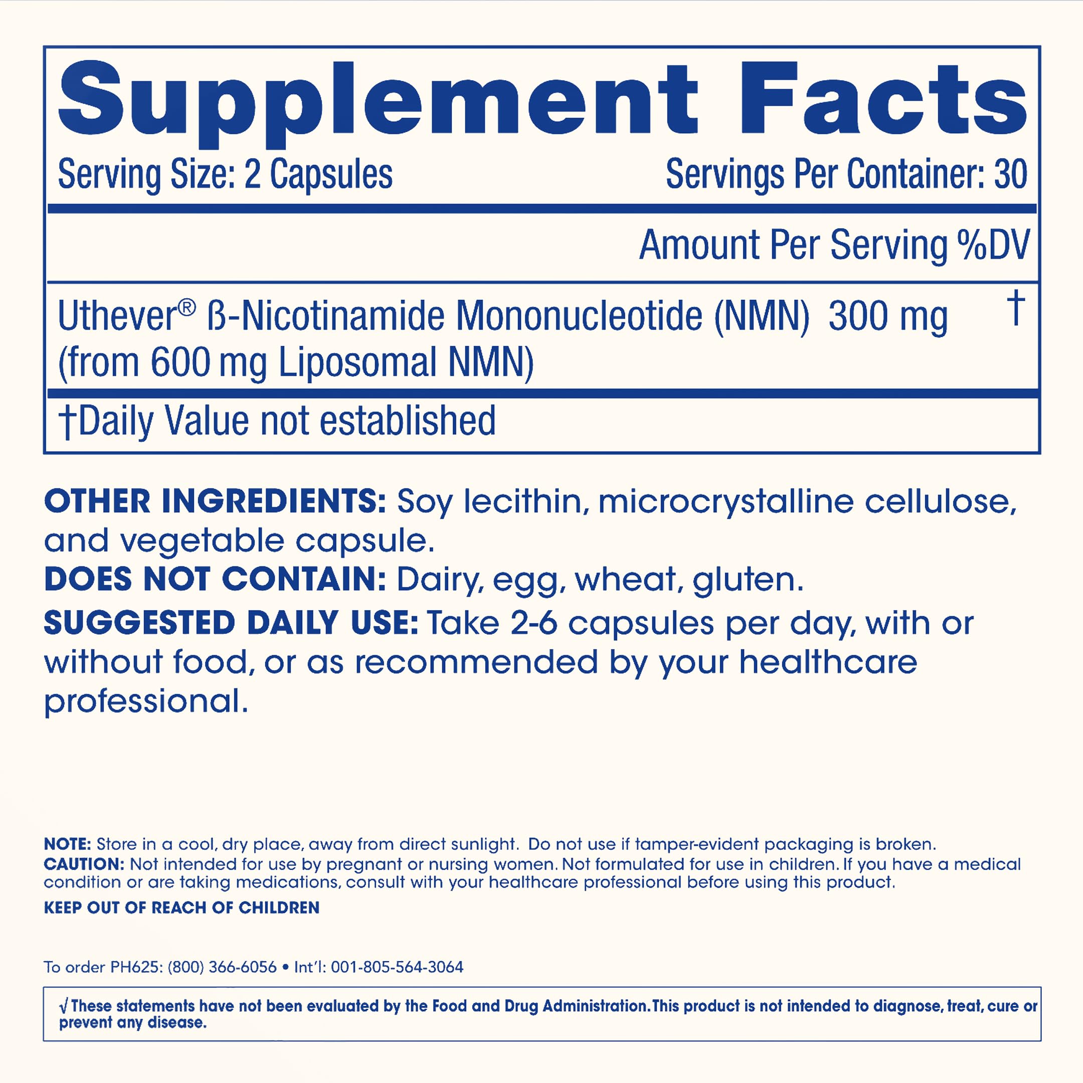ProHealth Liposomal NMN Pro 300 (60 Capsules, 3 Pack) Clinically Studied Uthever® NMN. NAD+ Precursor for Cellular Energy, Mitochondrial Support & Healthy Aging. USA Manufactured, Triple Lab-Tested ProHealth Au supplements