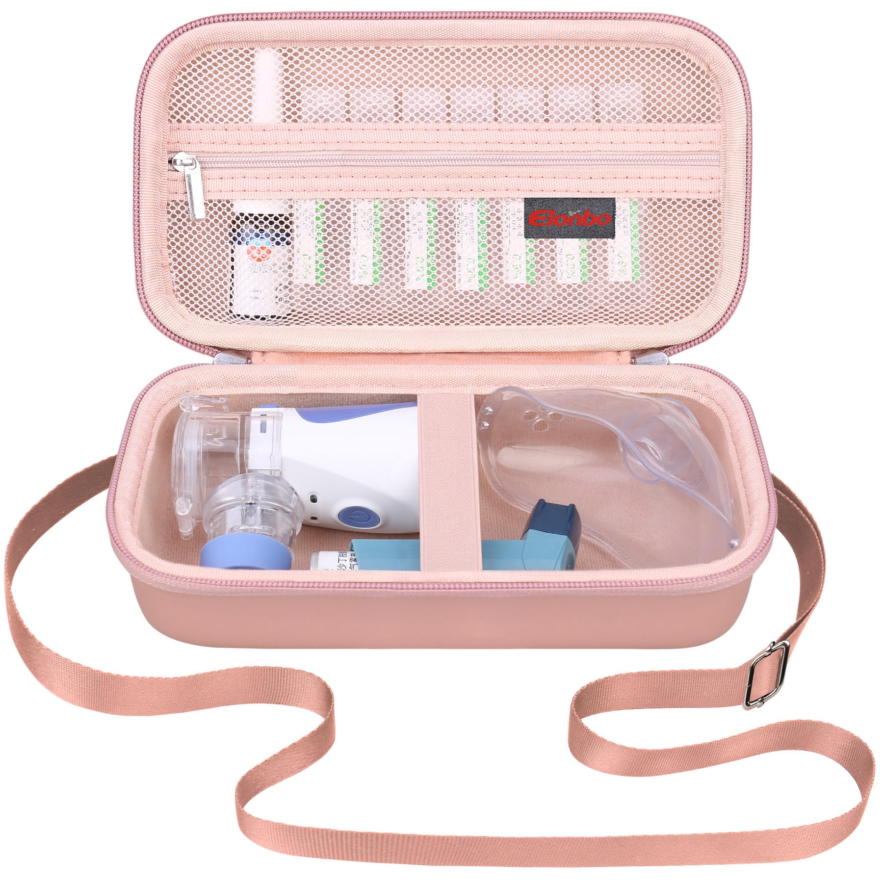 Elonbo Carrying Case Compatible with Portable Handheld Inhaler Nebulizer Machine Elonbo Au supplements