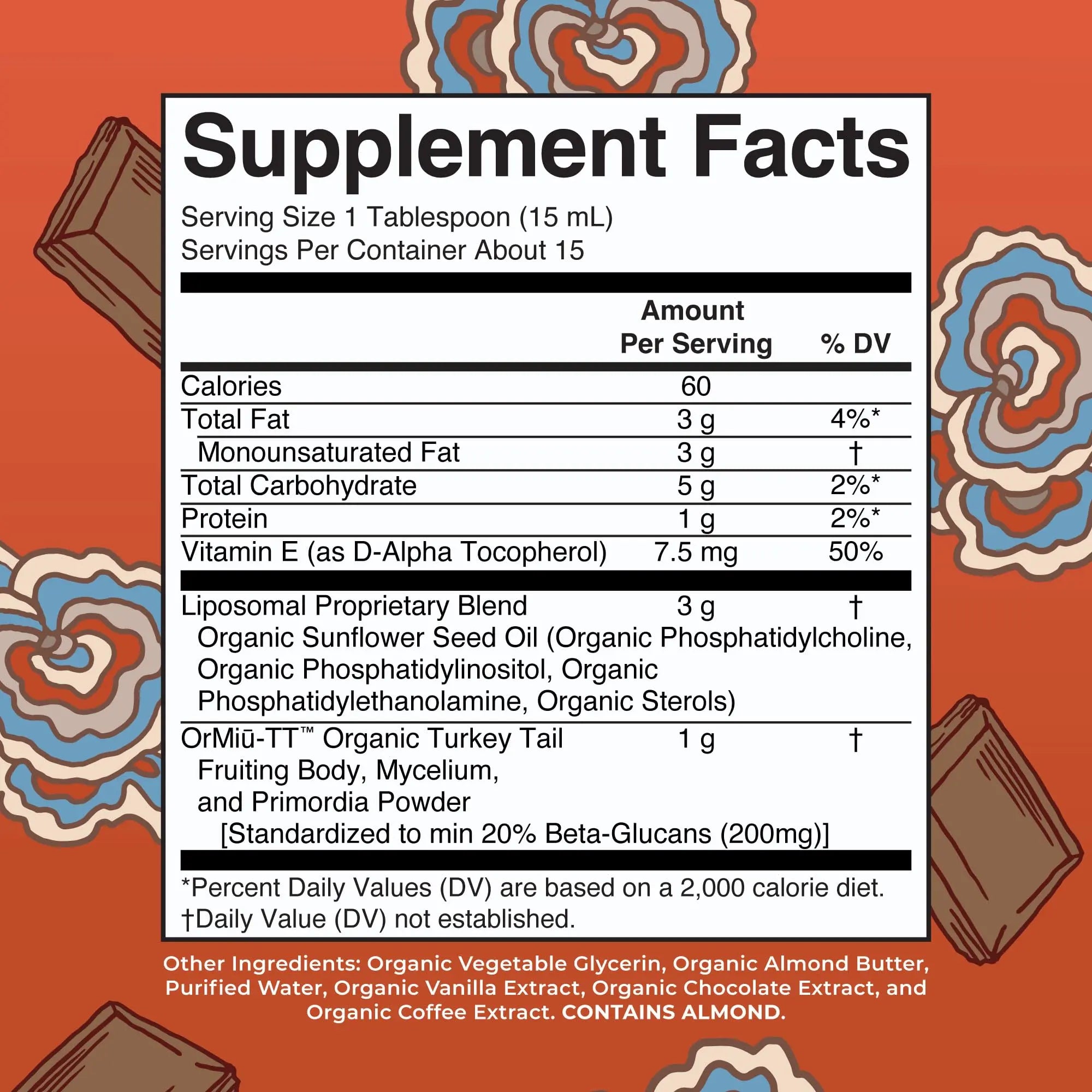 MaryRuth Organics Turkey Tail Mushroom Supplement | Ultra Absorption Liposomal | Full Spectrum | 200mg Beta-Glucans Per Serving | Vegan | 7.6 oz | 15 Servings MARYRUTH'S Au supplements