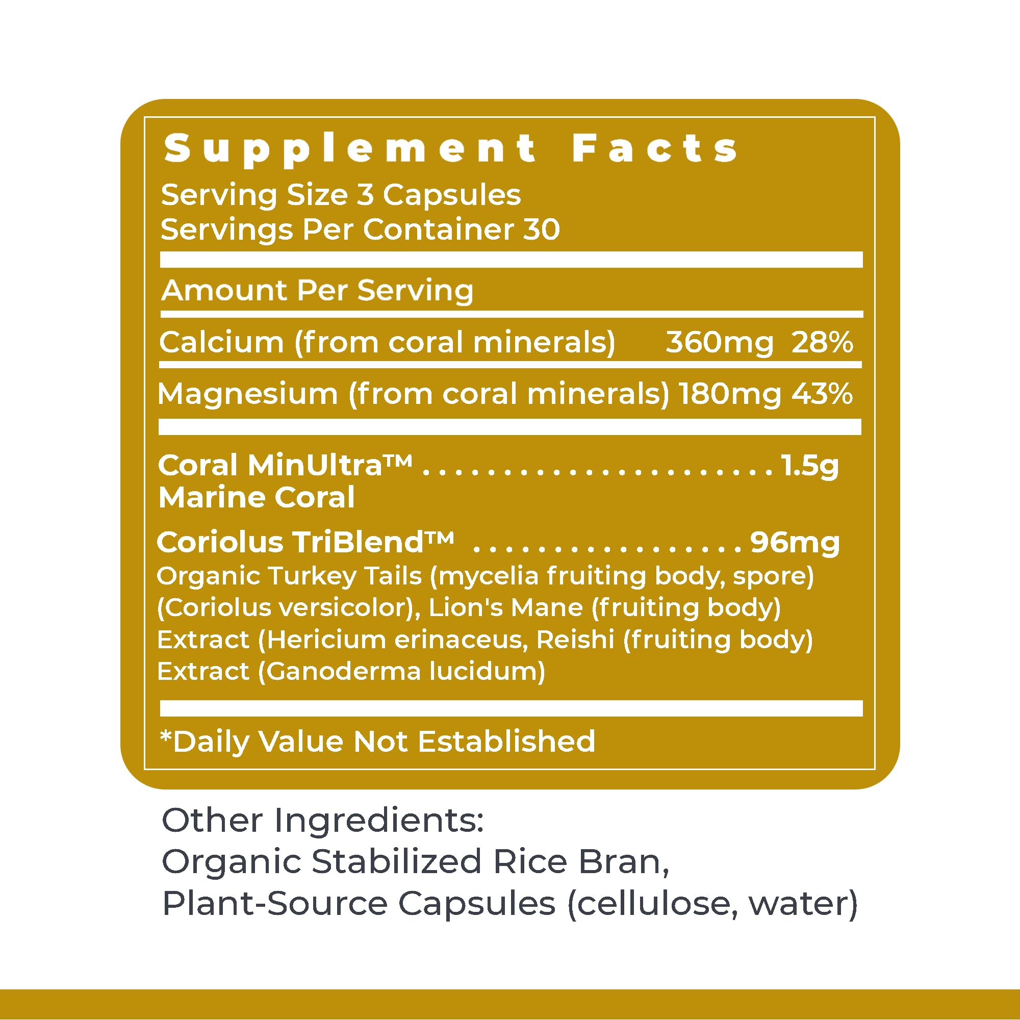 Premier Research Labs Calcium Magnesium Plus - Calcium Magnesium Supplement, Calcium Supplement for Bone Health, with Mushroom Complex - Reishi & Lions Mane - 90 Vegetarian Capsules Premier Research Labs Au supplements