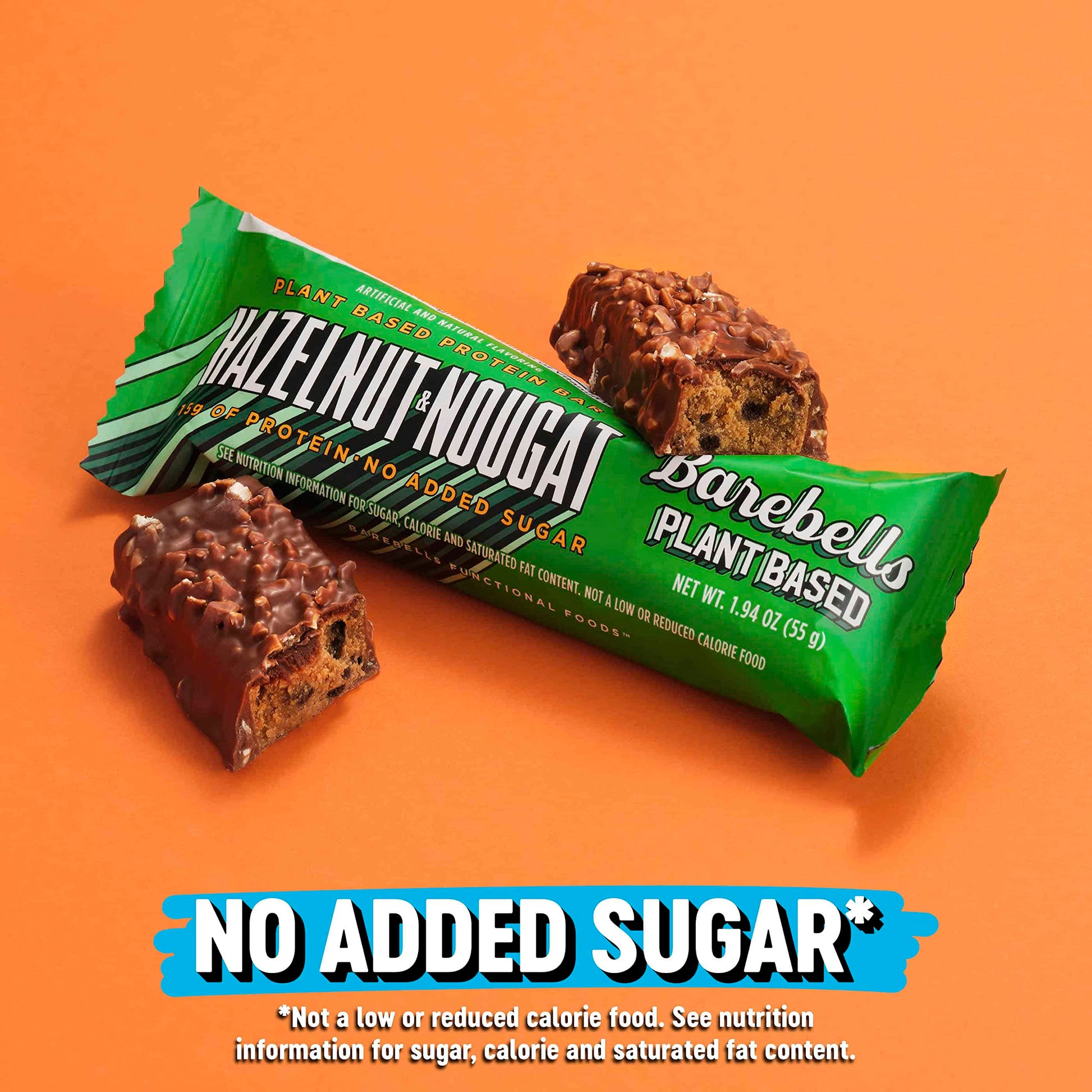 Barebells Vegan Protein Bars Hazelnut & Nougat - 12 Count, 1.9oz Bars - Features Plant BAREBELLS Au supplements