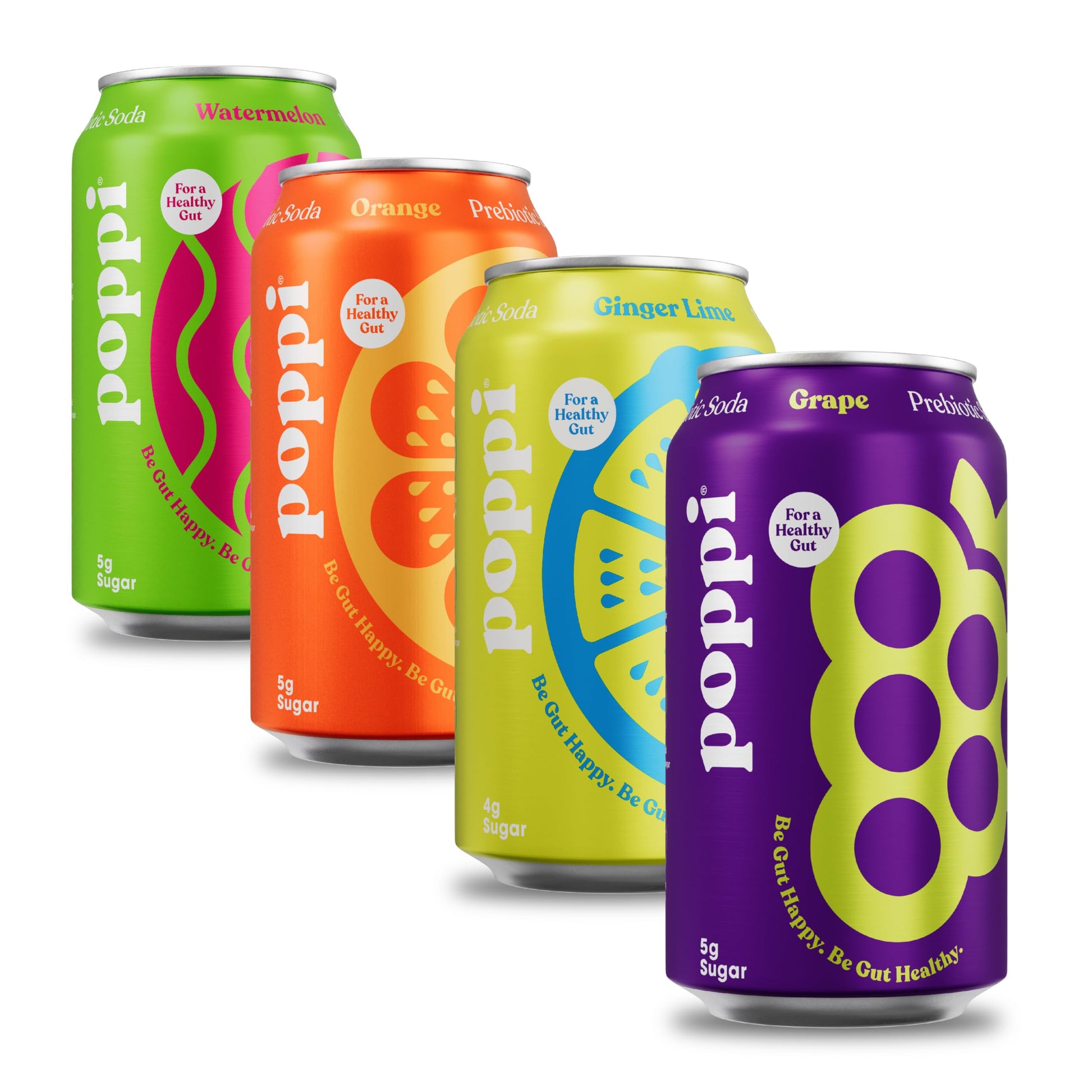 POPPI Sparkling Prebiotic Soda, Beverages w/Apple Cider Vinegar, Seltzer Water & Juice poppi Au supplements