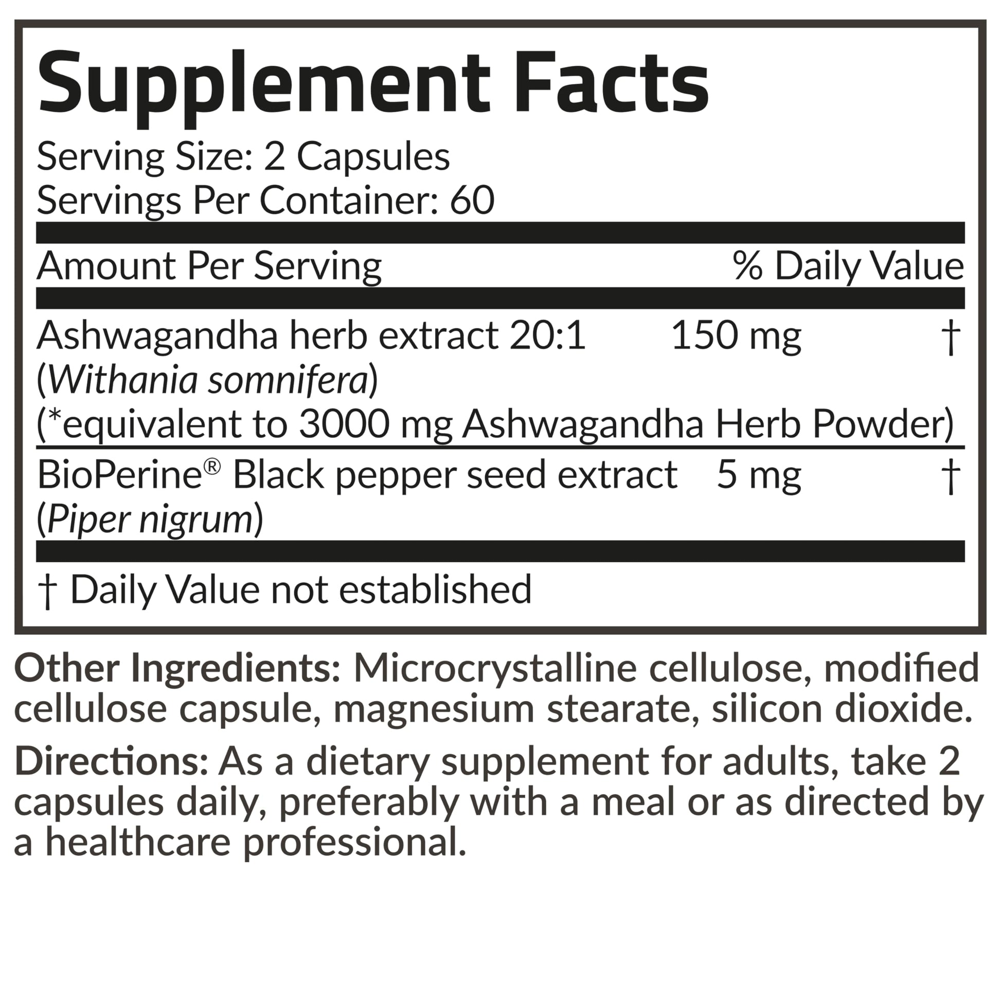 Futurebiotics Ashwagandha Extra Strength Stress & Mood Support with BioPerine Futurebiotics Au supplements