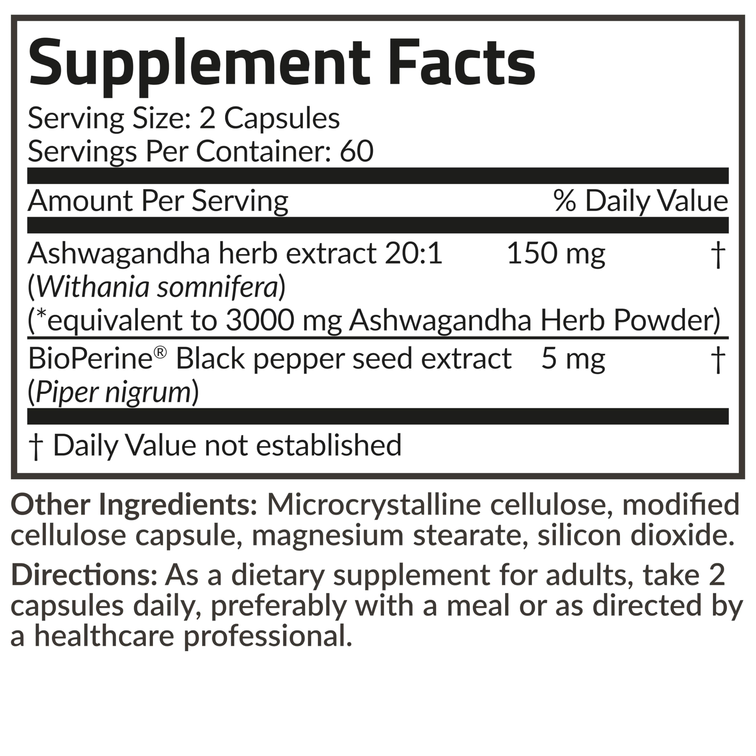 Futurebiotics Ashwagandha Extra Strength Stress & Mood Support with BioPerine Futurebiotics Au supplements