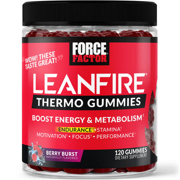Force Factor LeanFire Thermo Gummies with B12 Vitamins, Caffeine, & Green Coffee Bean Force Factor Au supplements