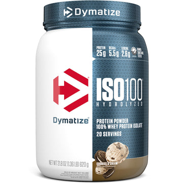 Dymatize ISO100 Hydrolyzed Protein Powder, 100% Whey Isolate Protein, 25g of Protein Dymatize Au supplements