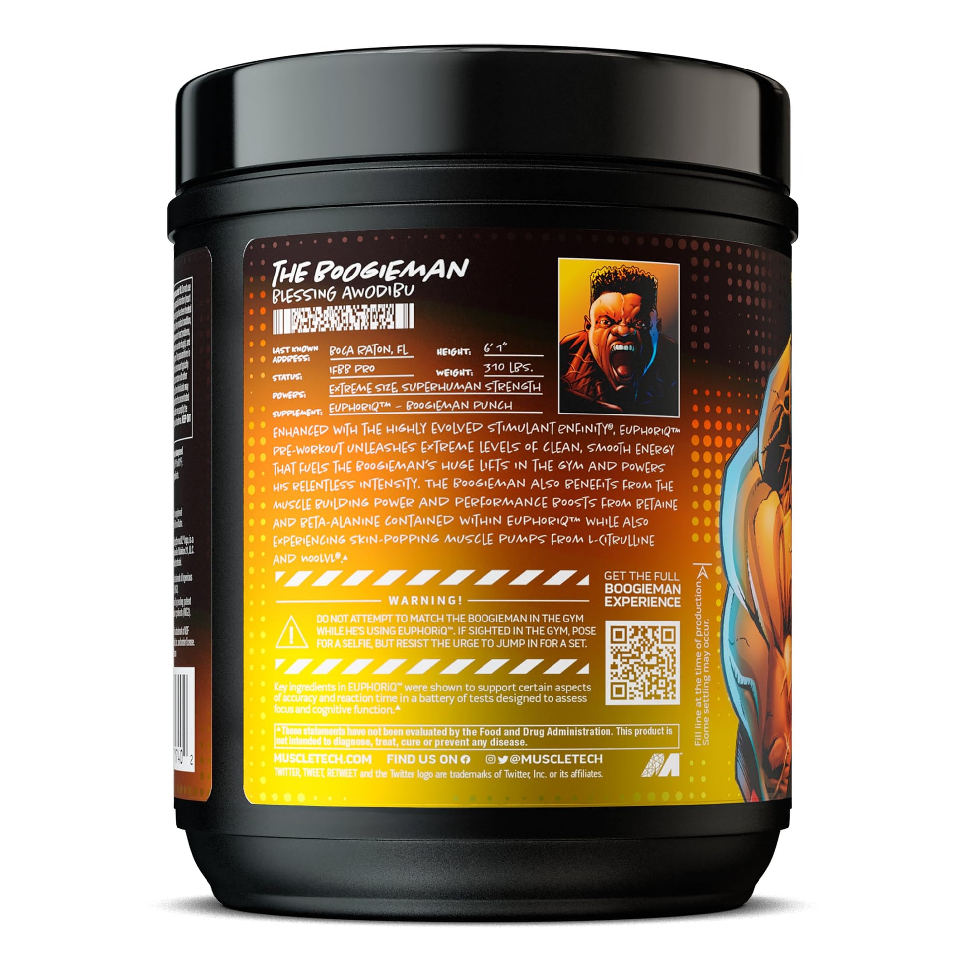 MuscleTech Pre Workout Powder EuphoriQ PreWorkout Smart Pre Workout Powder MuscleTech Au supplements