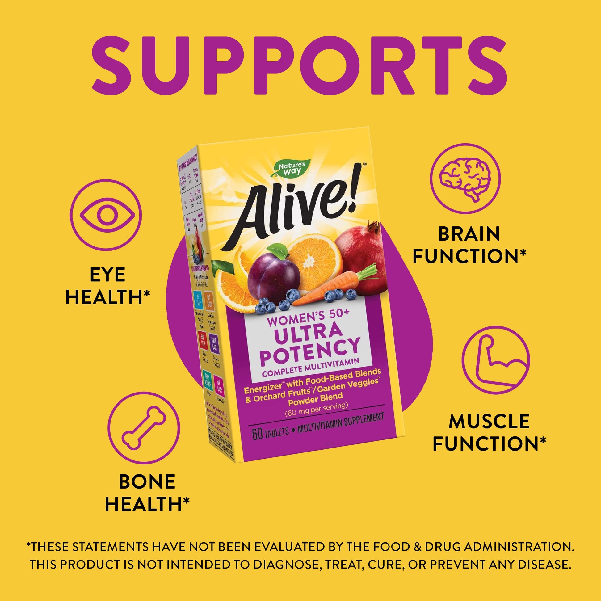 Nature’s Way Alive! Women’s 50+ Ultra Potency Complete Multivitamin Nature's Way Au supplements