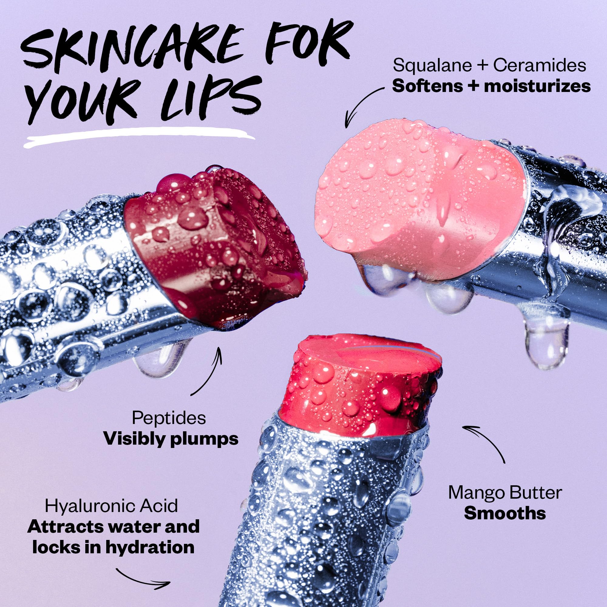 Kosas Wet Stick Moisturizing Shiny Sheer Lipstick with Ceramides, Hyaluronic acid, Peptides and Mango Butter - Soothes, Softens, and Moisturizes Lips – Malibu Kosas Au supplements