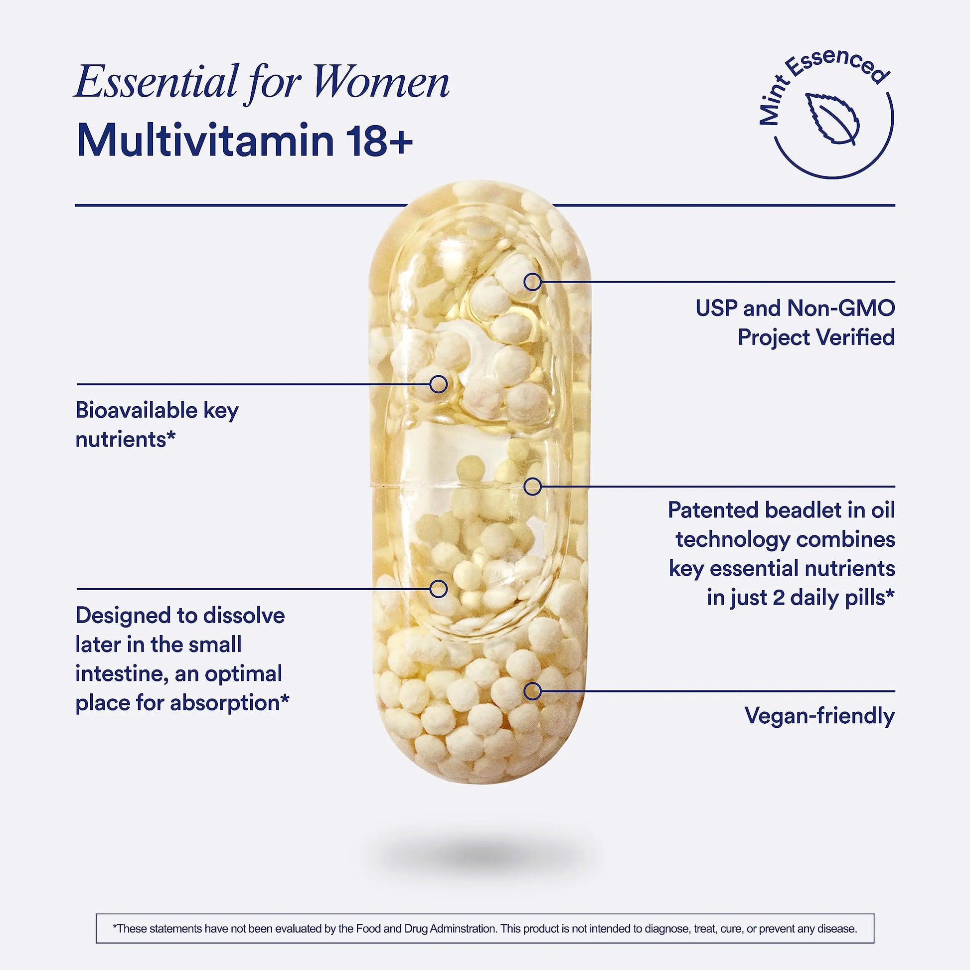 Ritual Multivitamin for Women 18+ & Daily Gut Health Support, 30 Days Supply Ritual Au supplements
