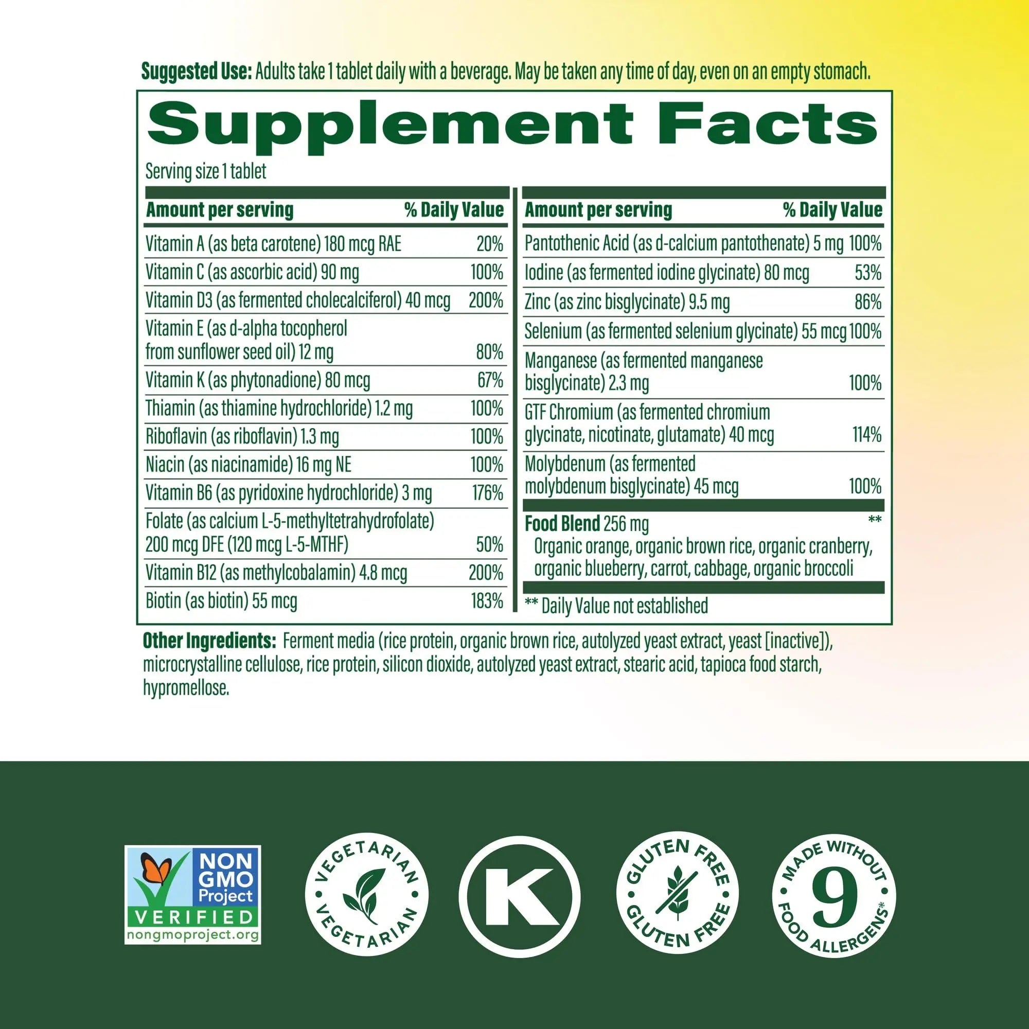 MegaFood Multivitamin for Women 55+ One Daily Womens Multivitamin with Vitamin D3, C, Zinc & Bioavailable Vitamin B12 & Folate MegaFood Au supplements