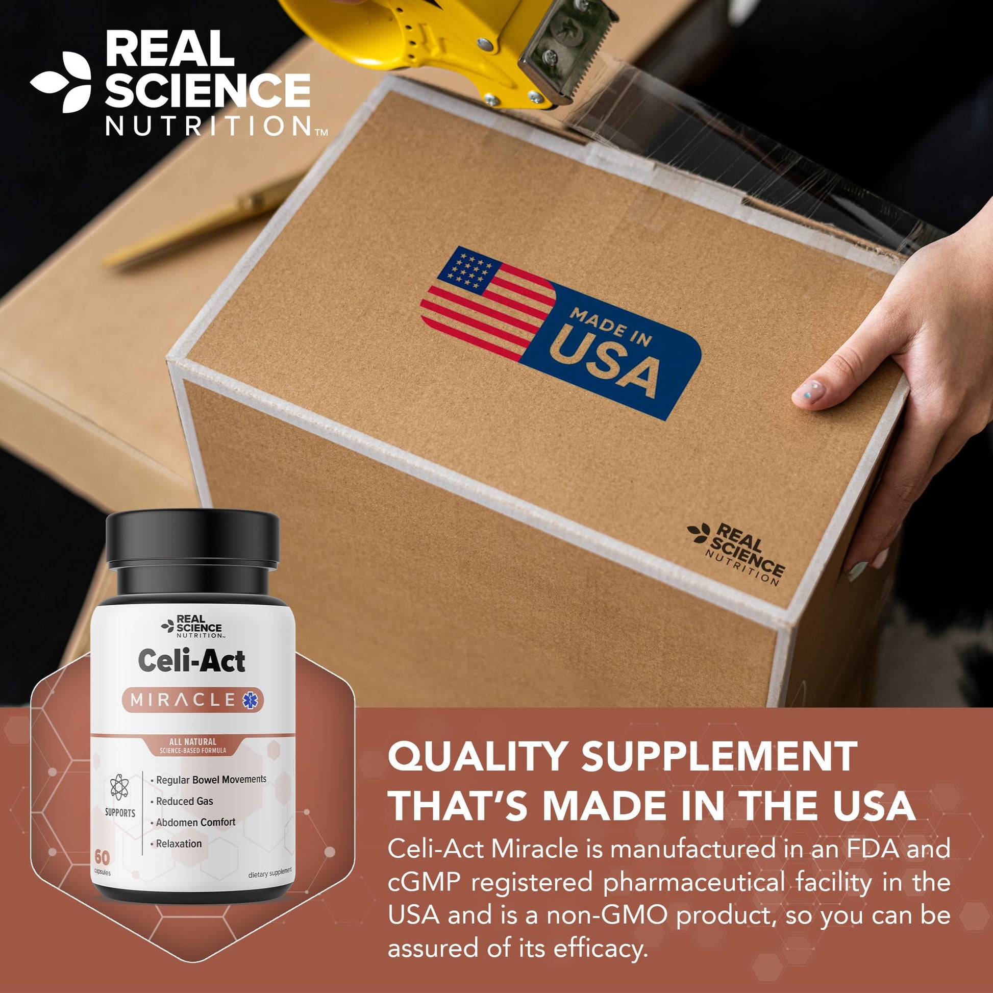 Real Science Nutrition Celi-Act Miracle is a Natural Supplement to Support Celiac Discomfort and Digestive Health Real Science Nutrition Au supplements