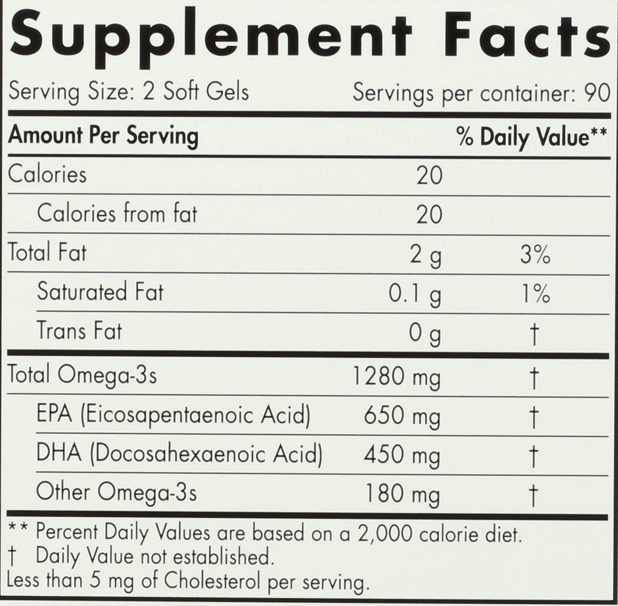 Nordic Naturals Ultimate Omega 1280 MG, 180 CT Nordic Naturals Au supplements