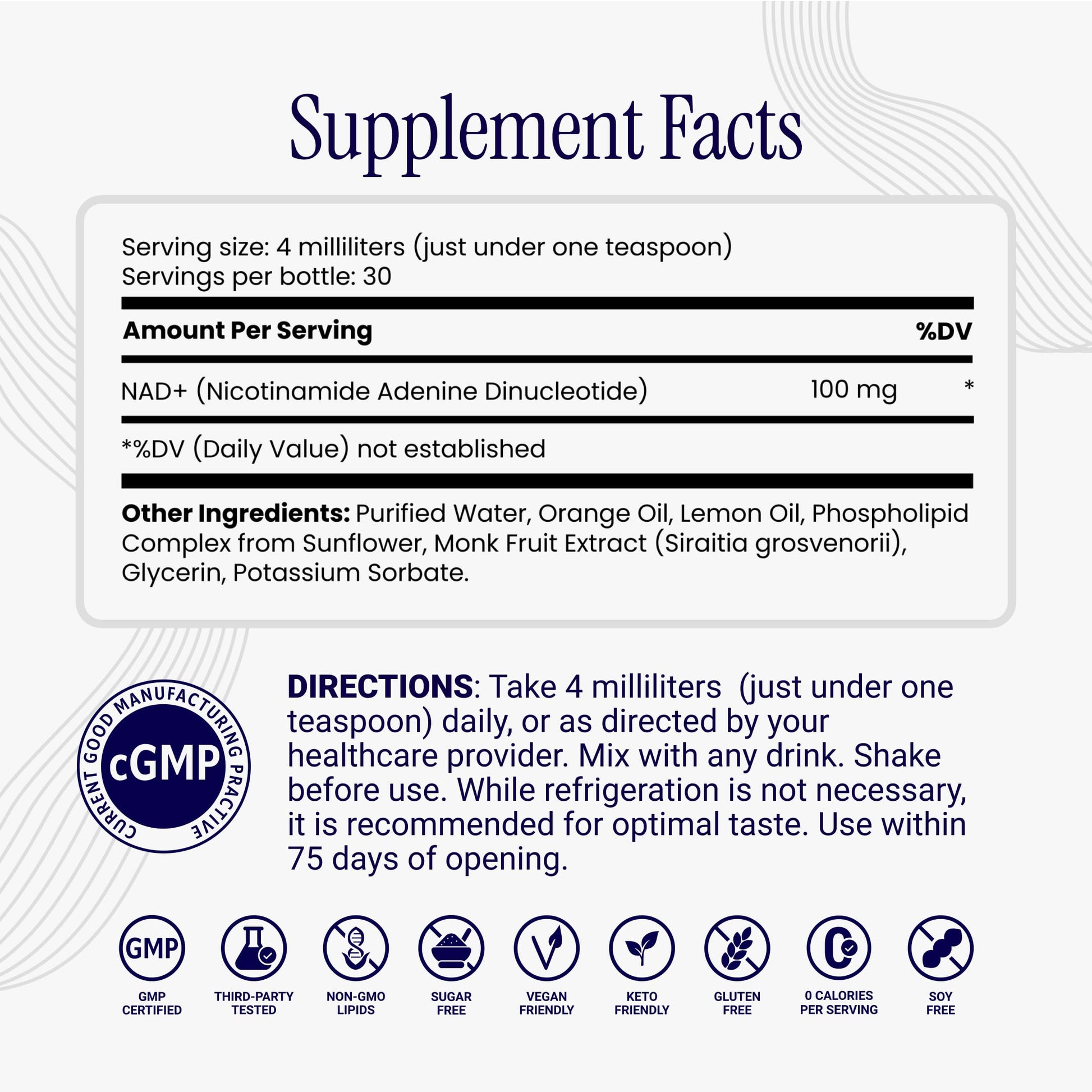 Rho Nutrition Liposomal NAD+ – Liquid Supplement Designed to Help Support Absorption – Active Form of NAD+ Helps Support Normal Cellular Health, Healthy Aging, Energy Metabolism and Overall Vitality Rho Nutrition Au supplements