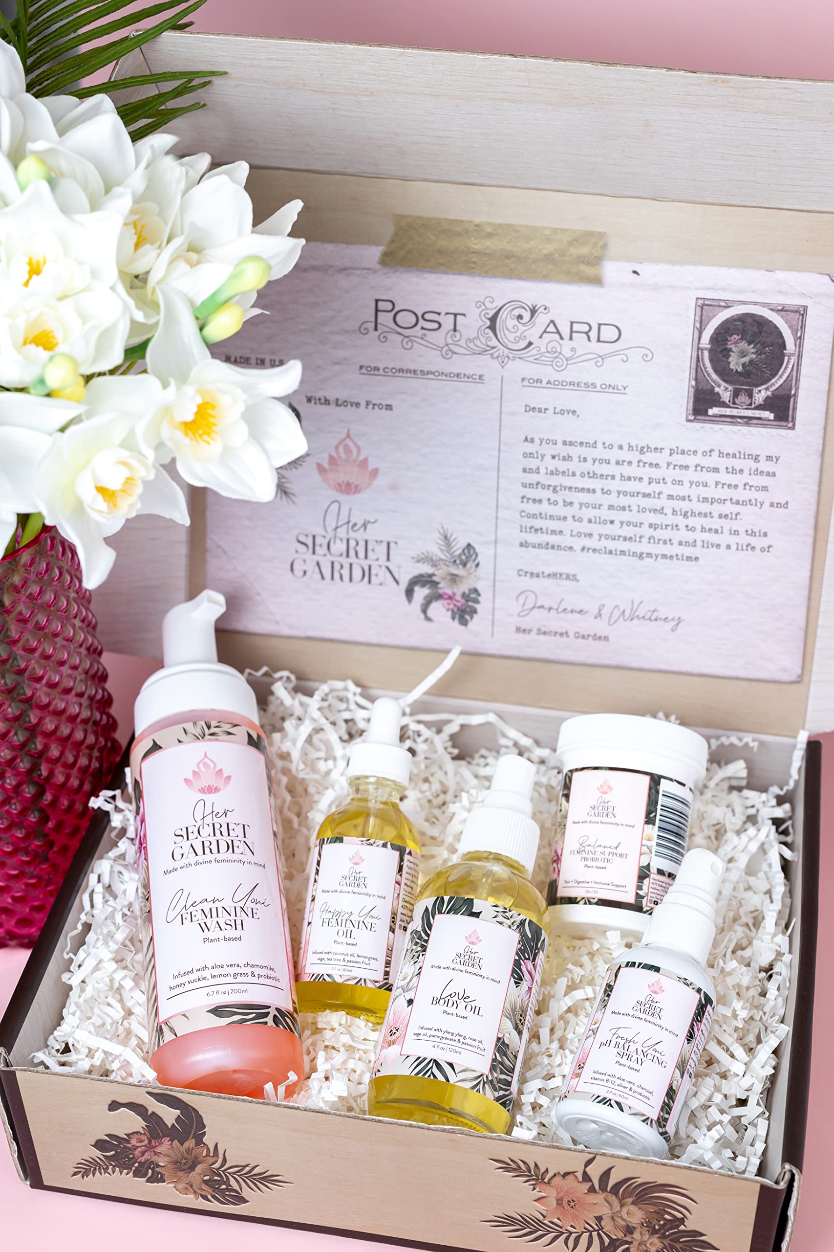 Her SECRET GARDEN Fresh Yoni - Feminine Spray 2oz, plant-based soothing mist all natural Her SECRET GARDEN Au supplements