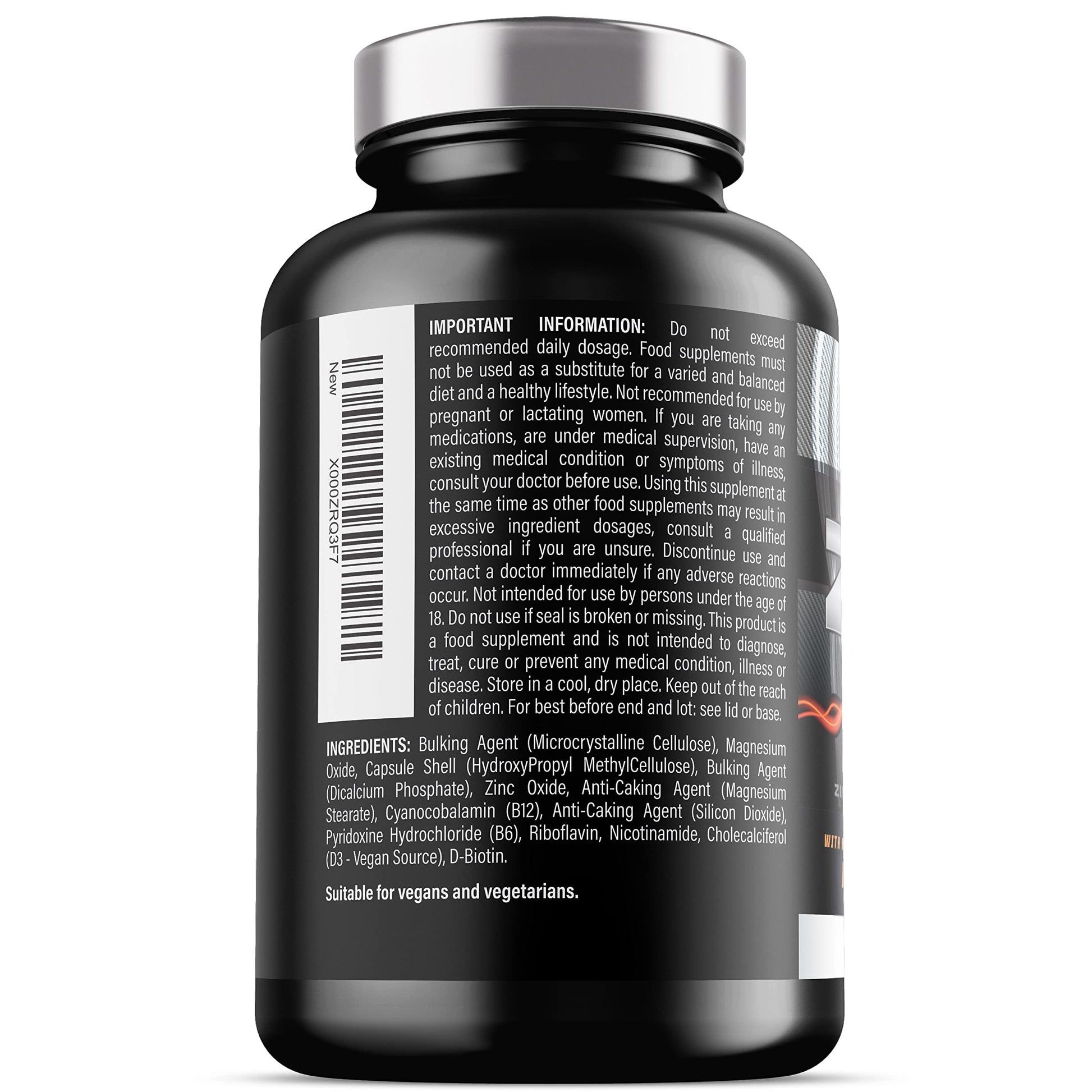 ZM6 - High Strength Zinc Magnesium Supplement - Zinc and Magnesium Tablets Iron Labs Nutrition Au supplements