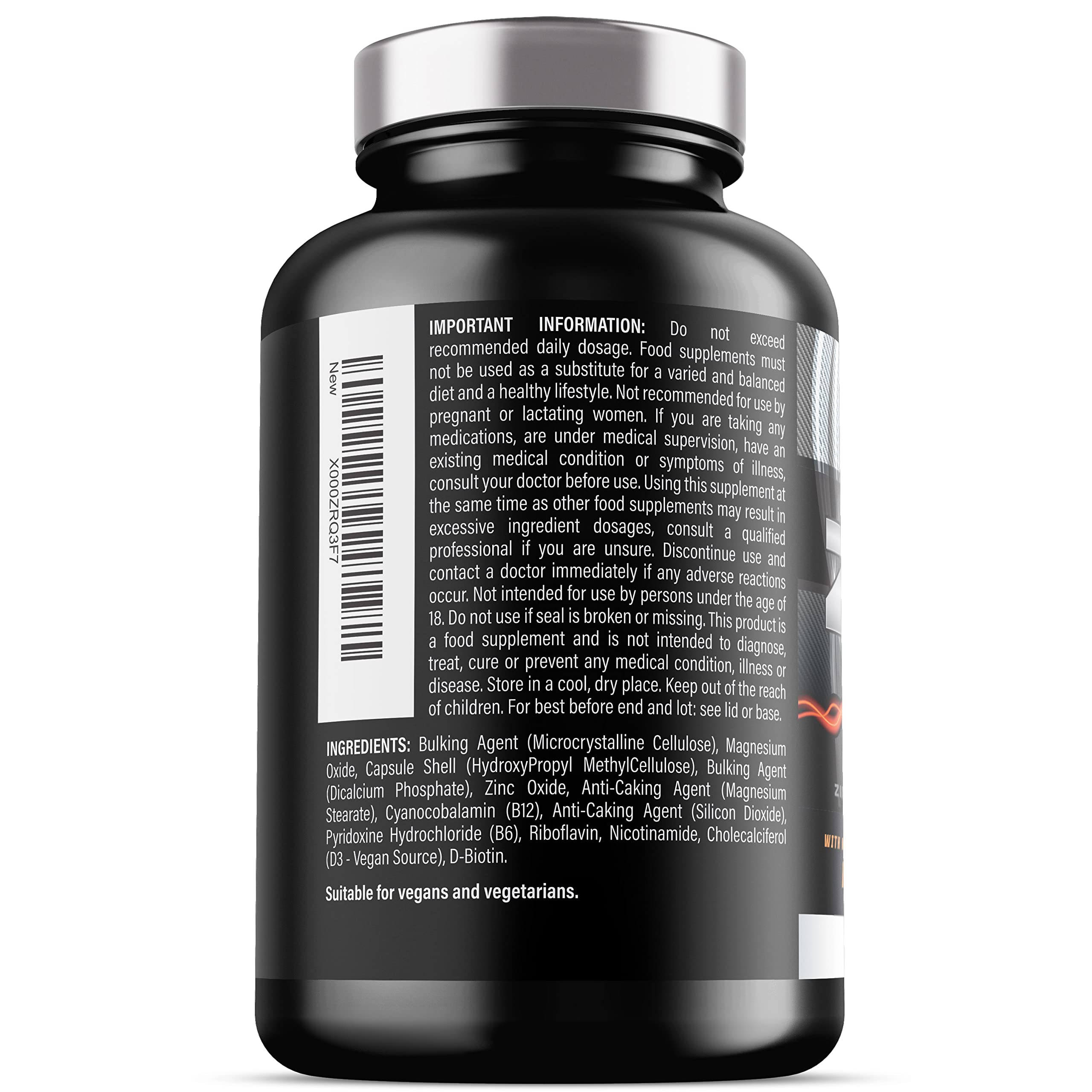 ZM6 - High Strength Zinc Magnesium Supplement - Zinc and Magnesium Tablets Iron Labs Nutrition Au supplements