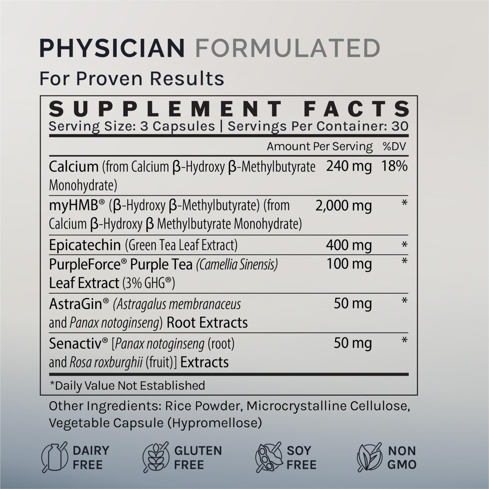 InfiniWell Strength - Muscle Recovery Supplements for Healthy Aging - HMB Supplement for Stamina, Endurance, Strength Gains & Mobility - Nourish Healthy Muscle Mass & Tissue Quality (90 Capsules) InfiniWell Au supplements