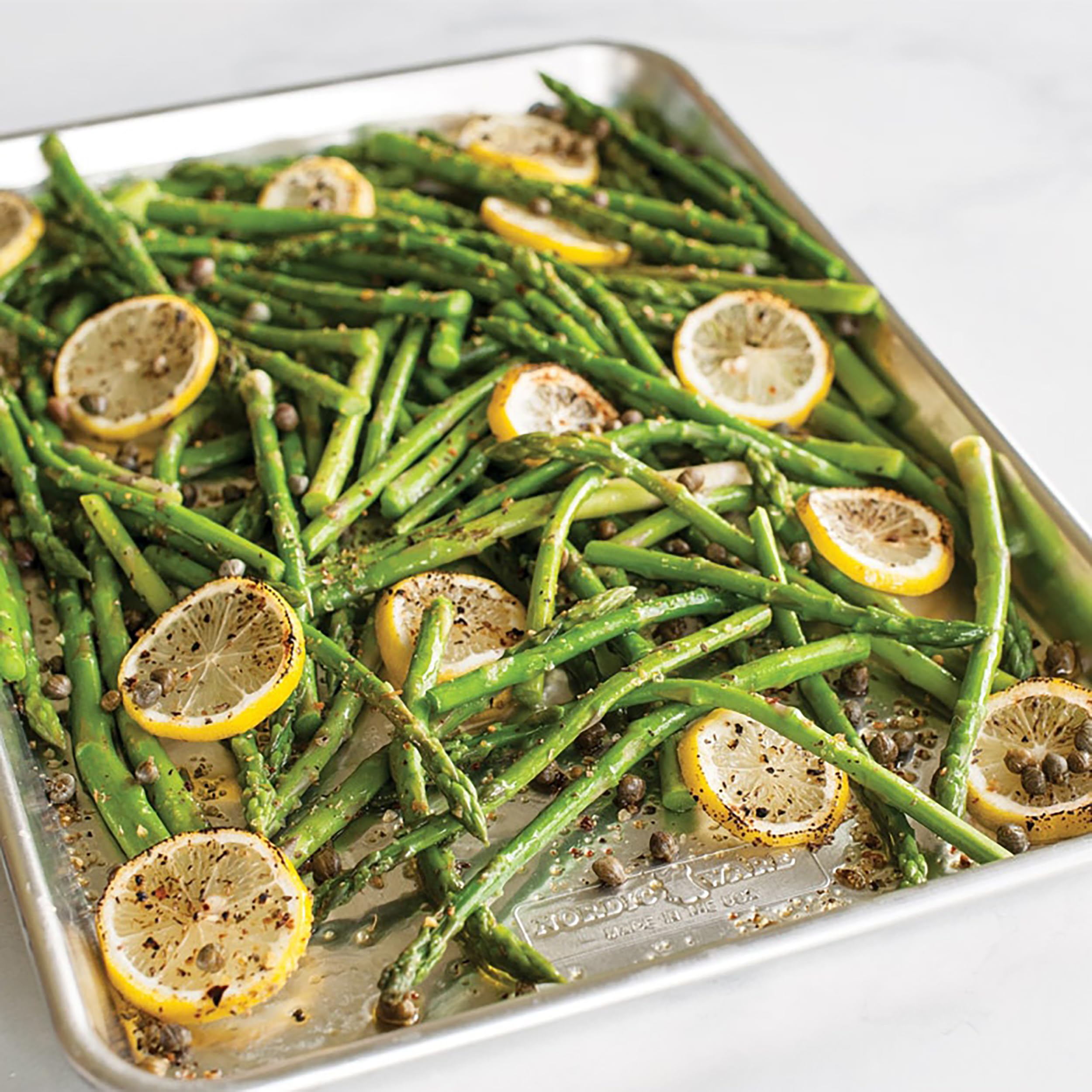 Nordic Ware Naturals 3 Piece Set - USA Made Aluminum Commercial Quality Sheet Pan for Baking or Roasting, Encapsulated Galvanized Steel Rim Prevents Warping; Half Sheet, Jelly Roll and Quarter Sheet Nordic Ware Au supplements