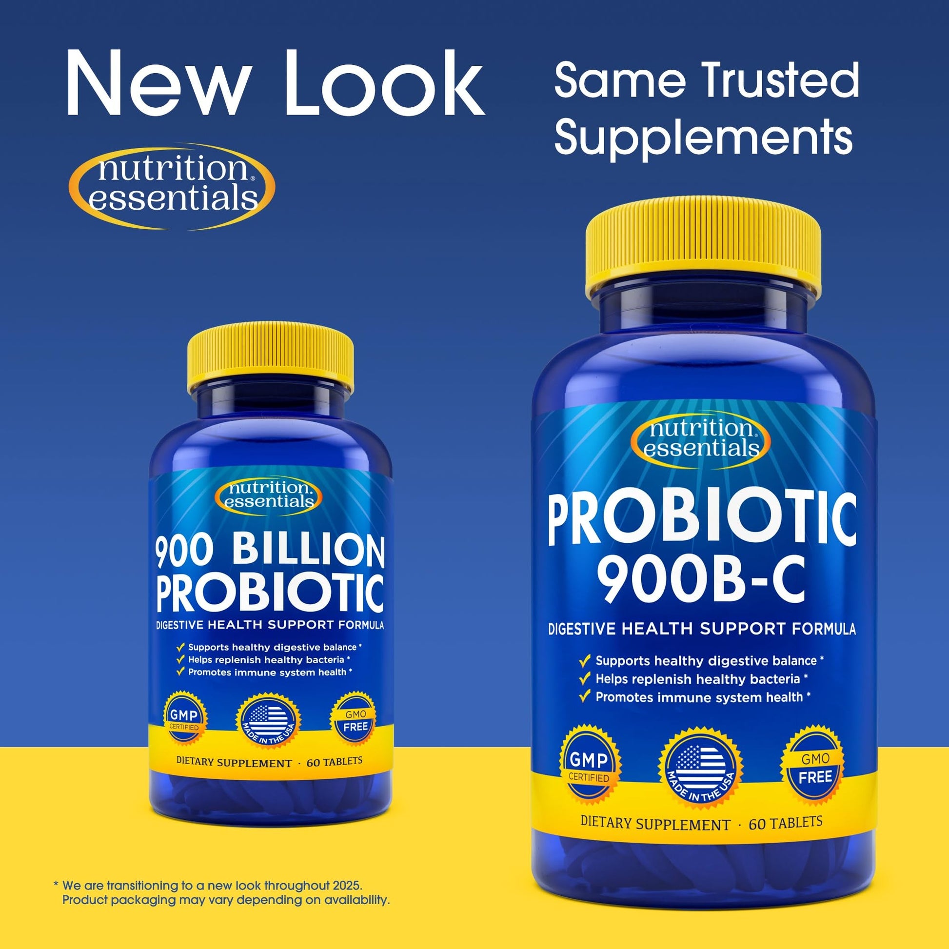Nutrition Essentials Probiotics for Women and Men - with Lactase Enzyme and Prebiotic Fiber for Digestive Health - 80 Percent + More Potent Supplement for Gut Health Support - Vegan Formula Nutrition Essentials Au supplements