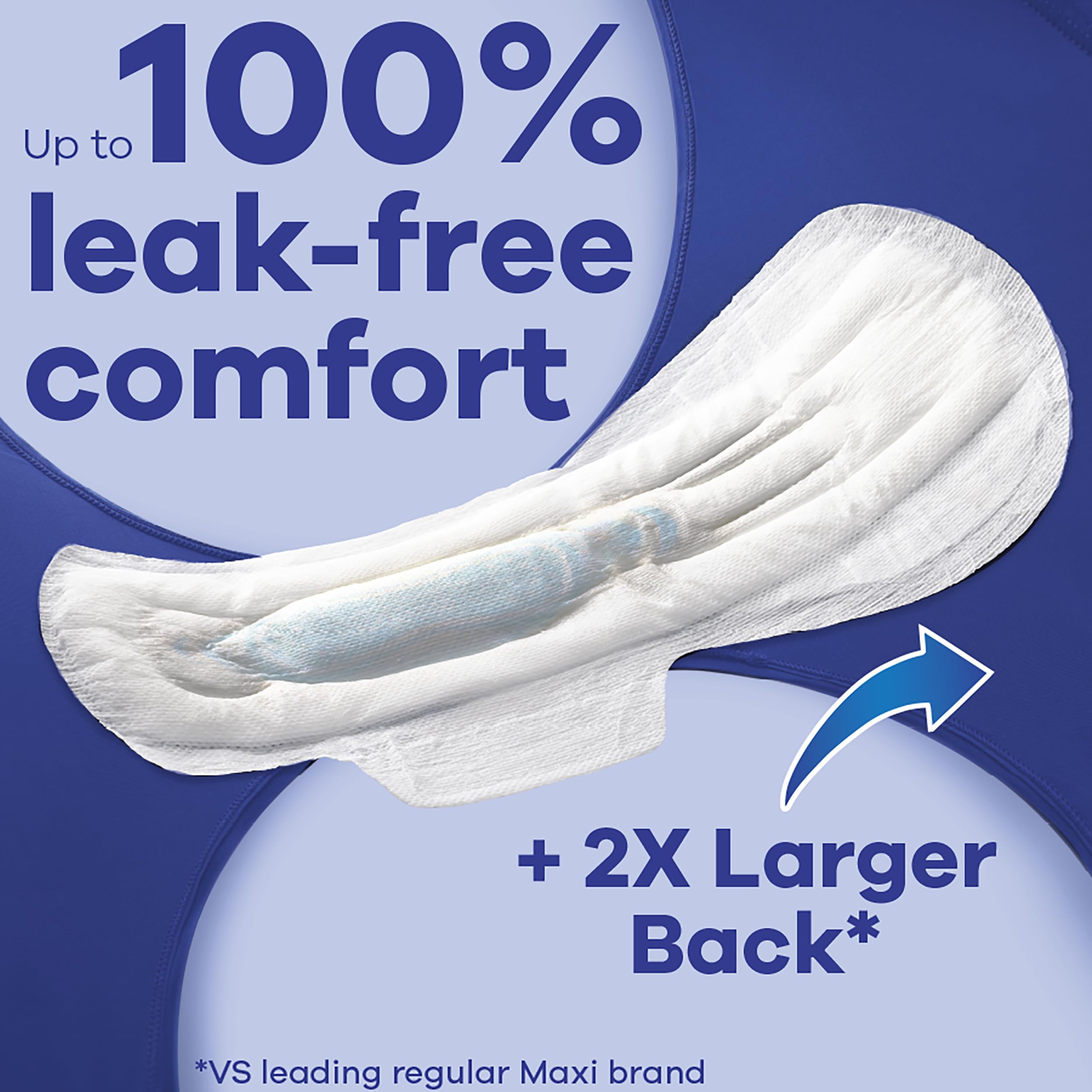 Always Maxi Overnight Pads with Wings, Size 5, Extra Heavy Overnight Always Au supplements