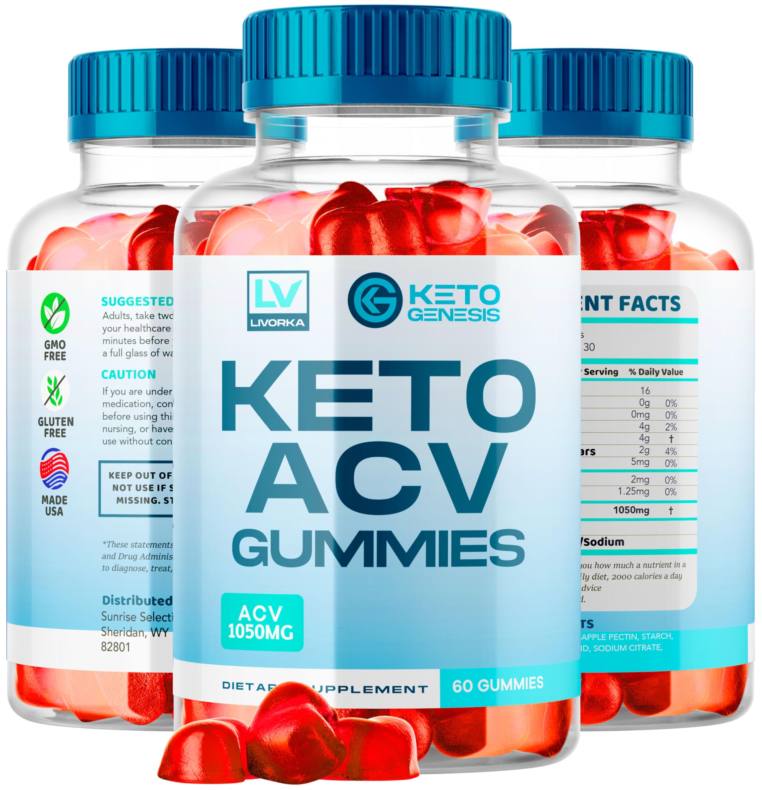 5 Pack - Keto Genesis Keto ACV Gummies Advanced Weight Loss, Genesis ACV, Genesis LIVORKA Au supplements