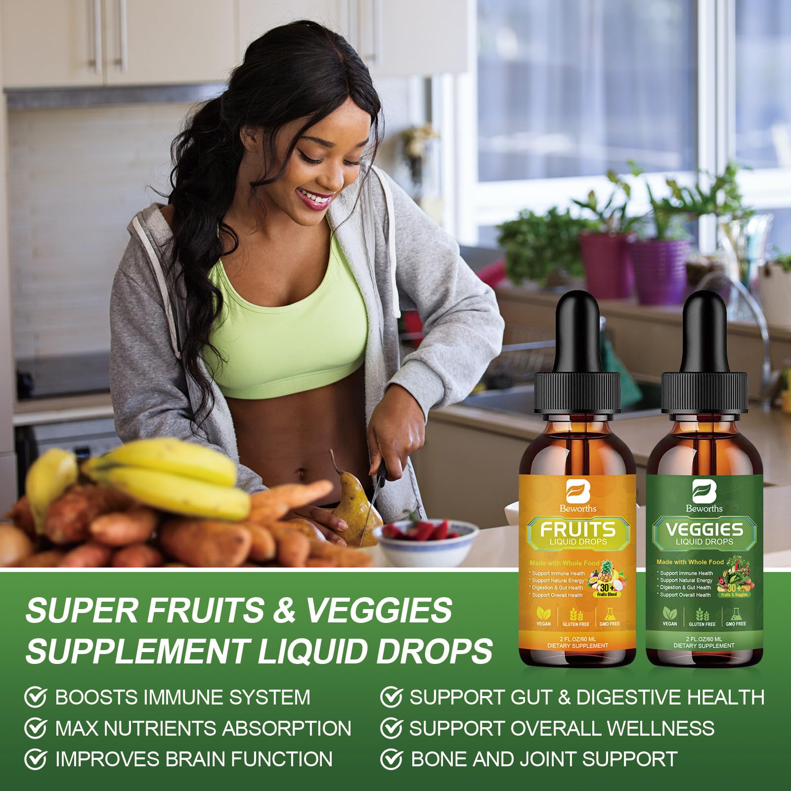 B BEWORTHS Fruits and Veggies Supplement - Balance of Natural Fruit and Vegetable B BEWORTHS Au supplements
