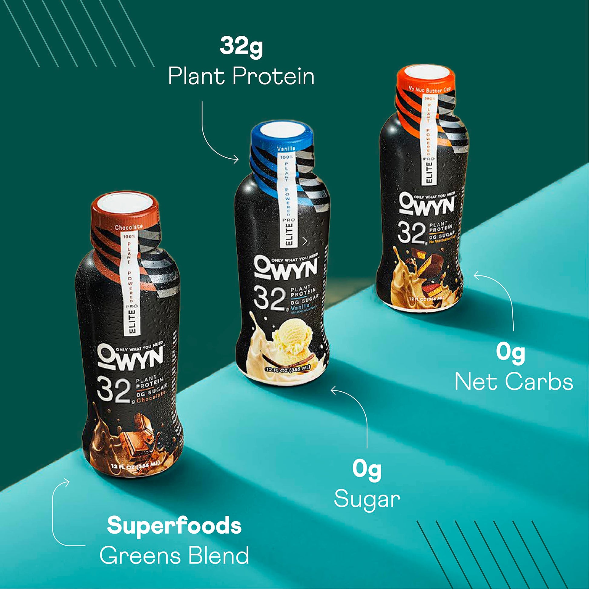 OWYN Only What You Need Pro Elite Vegan Plant Based High Protein Shake, Vanilla OWYN Only What You Need Au supplements