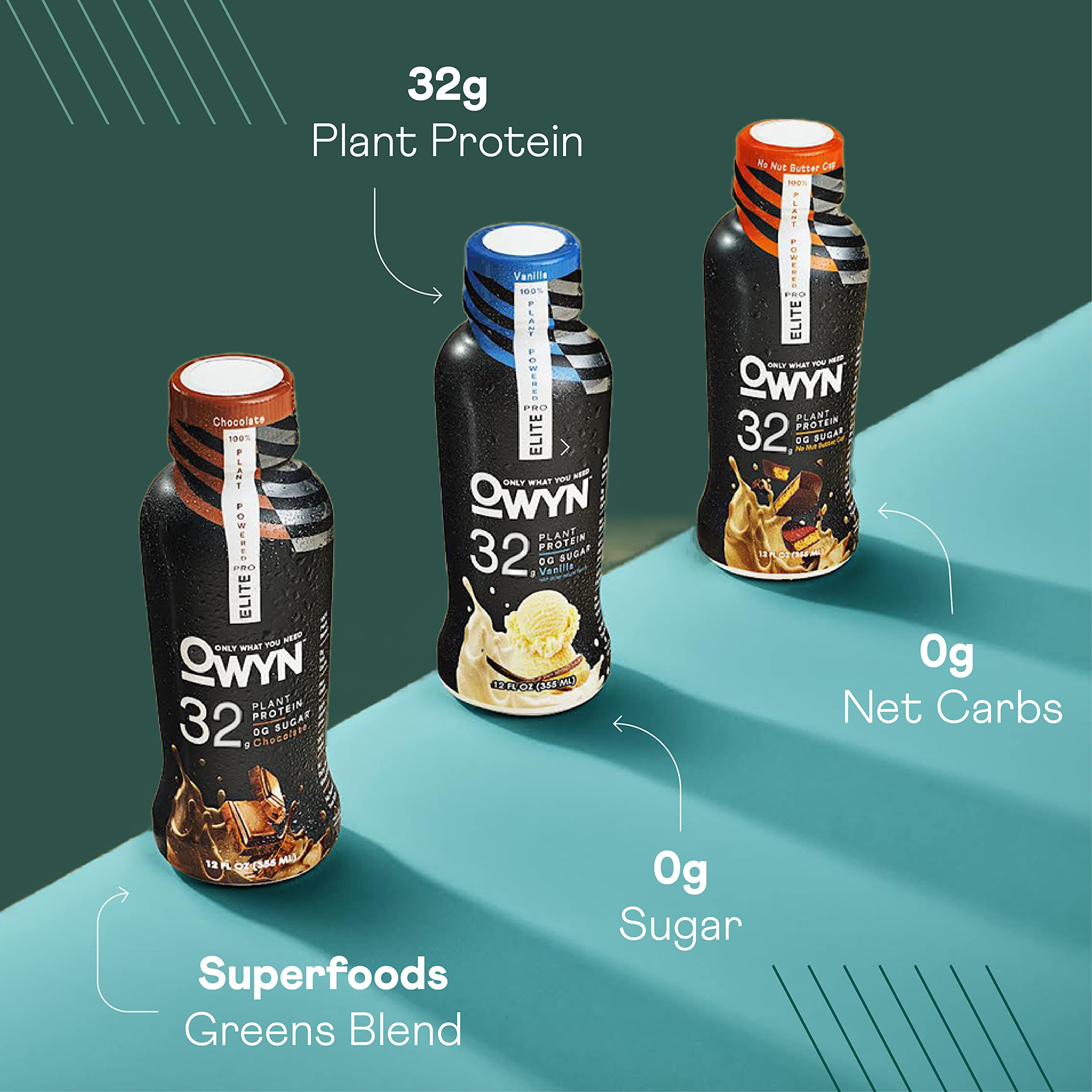 OWYN Only What You Need Pro Elite Vegan Plant Based High Protein Shake, Vanilla OWYN Only What You Need Au supplements