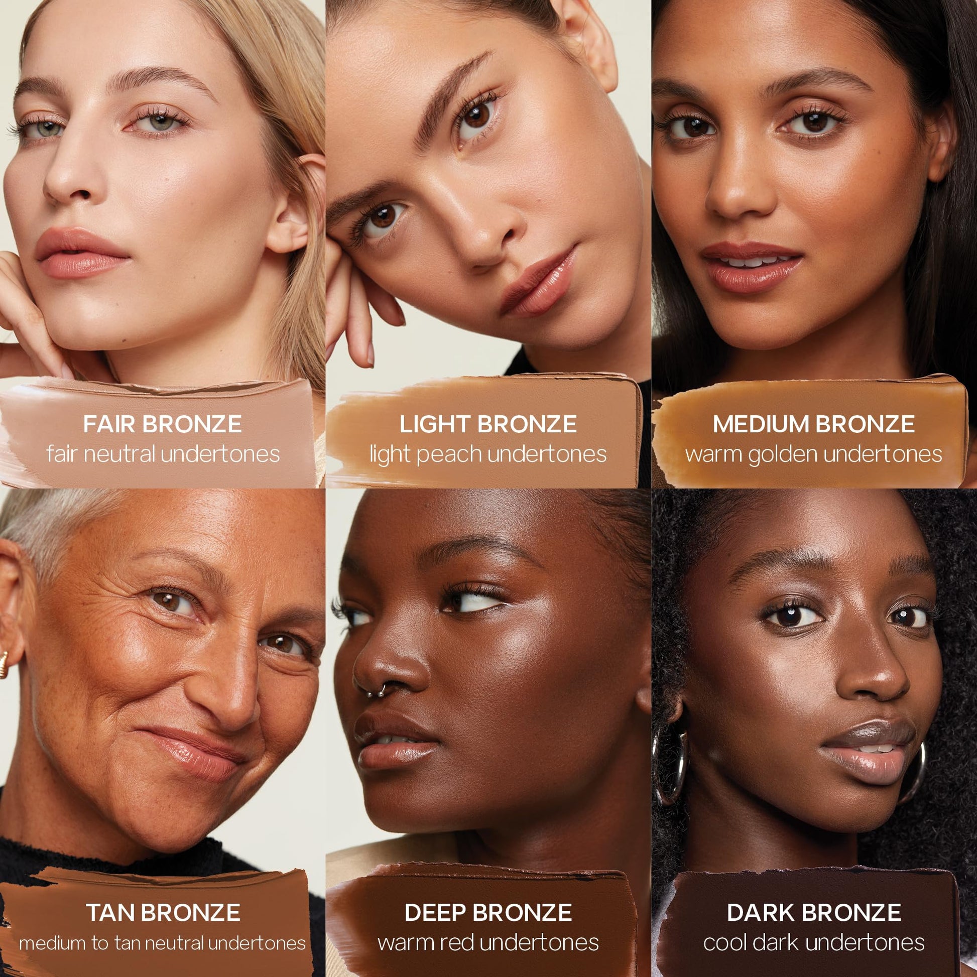 Saie Sun Melt Duo - The Big Brush - Soft, Multi-Use Liquid + Cream Makeup Brush With Synthetic Bristles Bundled With Sun Melt Bronzer in Tan Bronze - Buildable Cream Contour with Velvet Finish (1 oz) Saie Au supplements