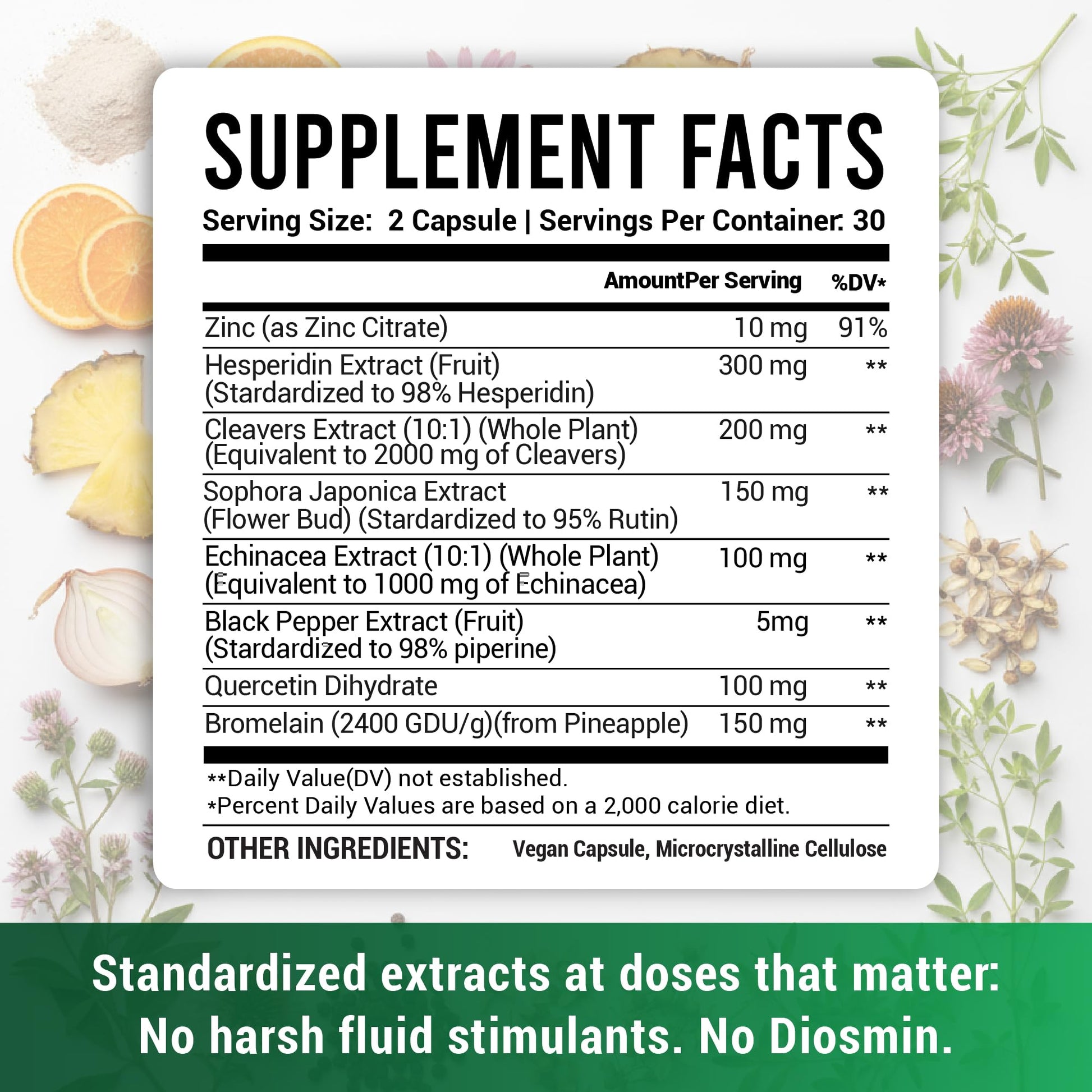 Advanced Lymphatic Drainage Supplements – Lymphatic Cleanse & Lymph System Support with Hesperidin, Rutin, Quercetin with Bromelain – Herbal Lymphatic Support Formula – 60 Capsules LEGRANO Au supplements