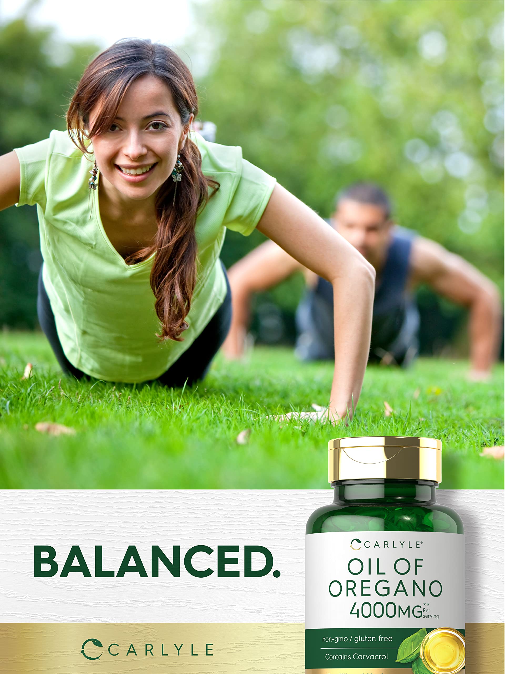 Oregano Oil Extract | Max Potency | 150 Softgel Capsules | Non-GMO and Gluten Carlyle Au supplements