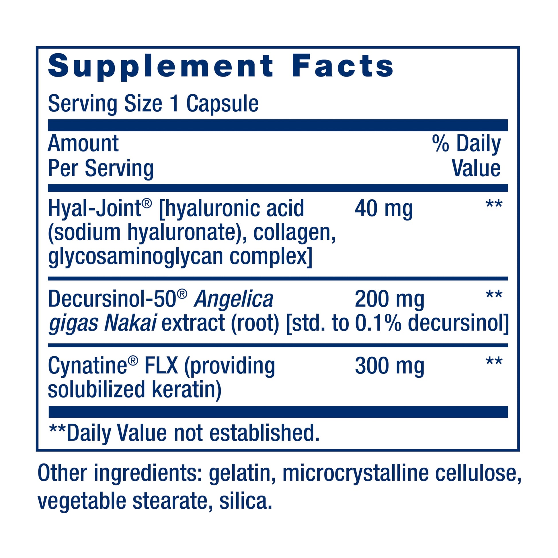 Life Extension Fast-Acting Joint Formula, Keratin, Korean Angelica, hyaluronic Acid, Joint discomfort Relief, Non-GMO, Gluten-Free, 30 Capsules Life Extension Au supplements