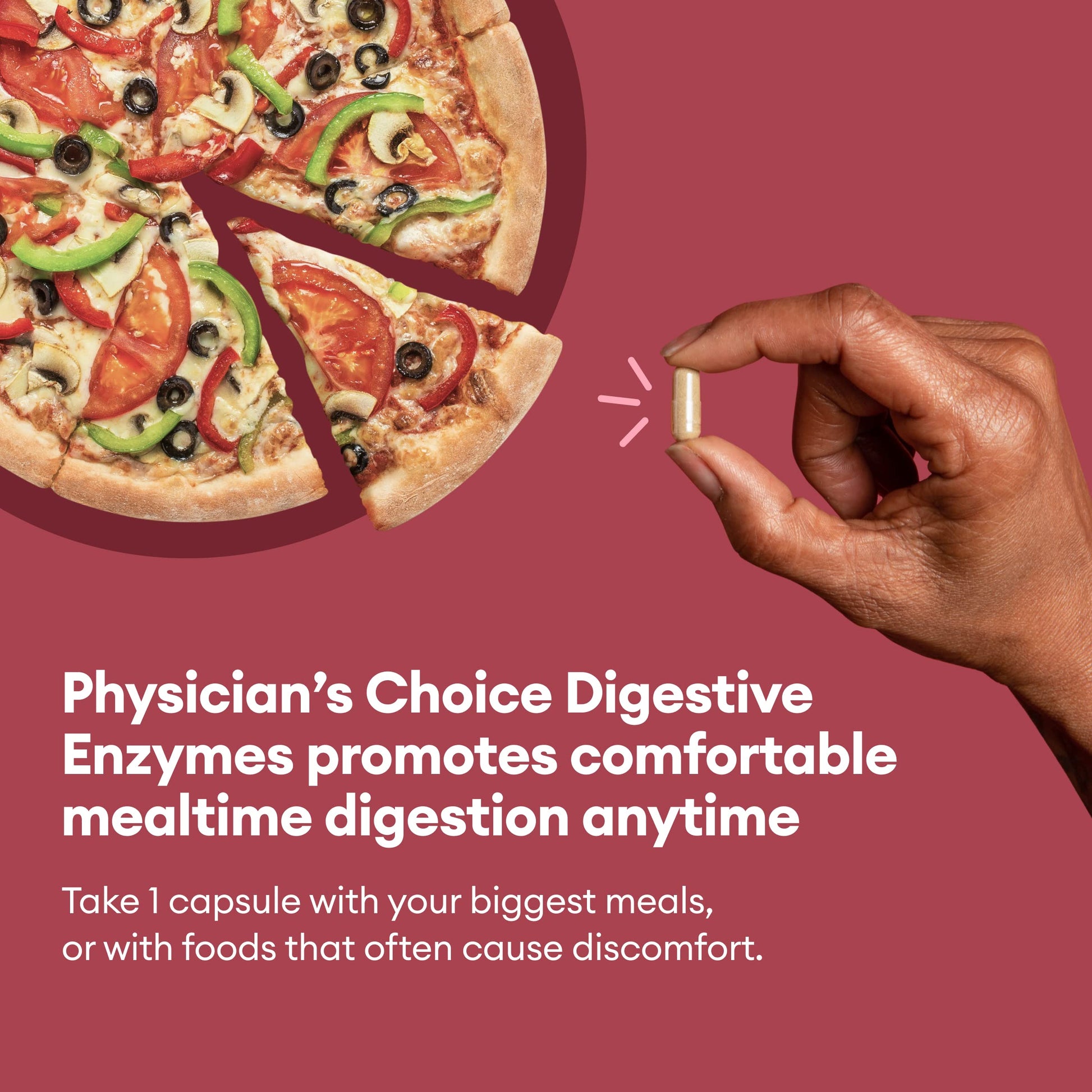 Physician's CHOICE Digestive Enzymes - Multi Enzymes, Bromelain, Organic Prebiotics Physician's CHOICE Au supplements