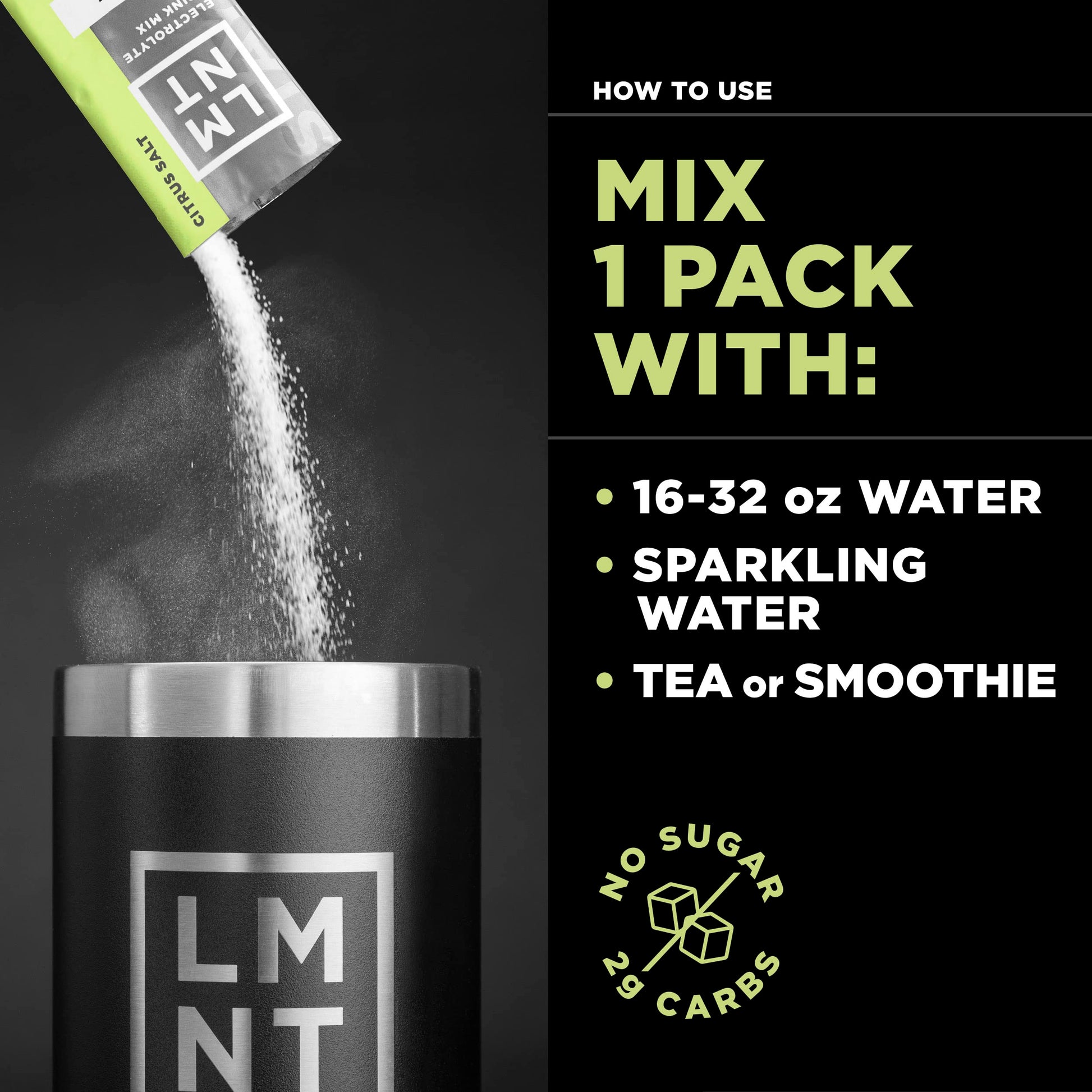 LMNT Zero-Sugar Electrolytes - Citrus Salt - Hydration Powder Packets | No Dodgy Ingredie Drink LMNT Au supplements