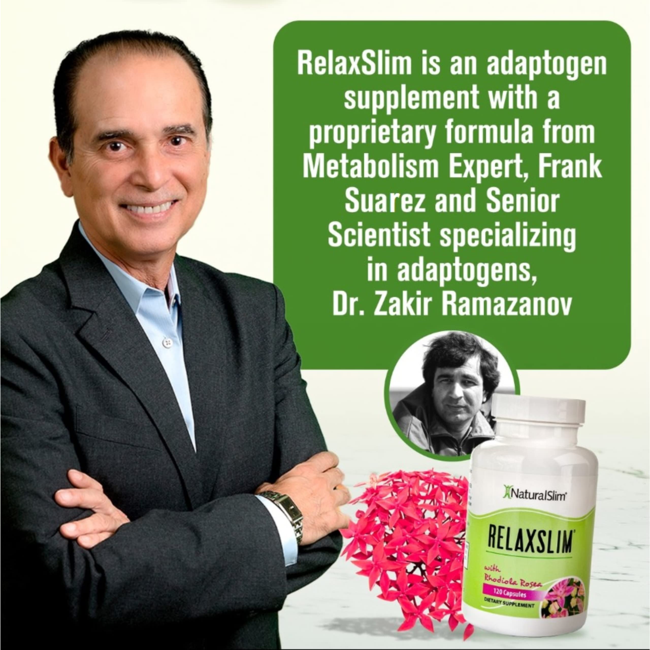 Naturalslim Relaxslim for Metabolism, Helps Control Appetite, Fat & Stress Support - Adaptogen Supplements NaturalSlim Au supplements