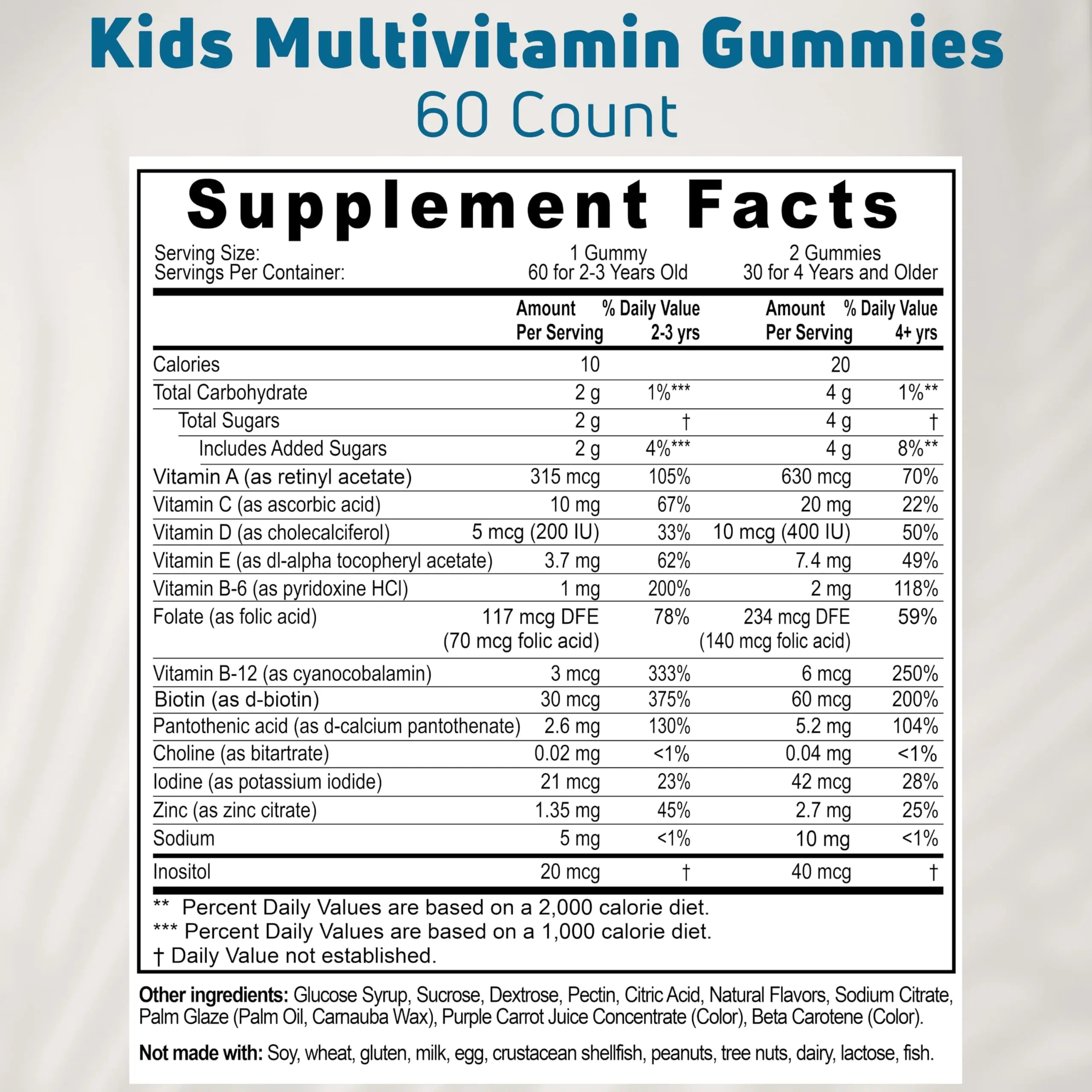 NUELATION Kids Multivitamin Gummies, 30-60 Day Supply with 14 Essential Kids Vitamins & Minerals. Toddler Vitamins for Overall Wellness. Non-GMO, Gelatin-Free, Gluten-Free, Vegetarian Children Vitamin NUELATION Au supplements