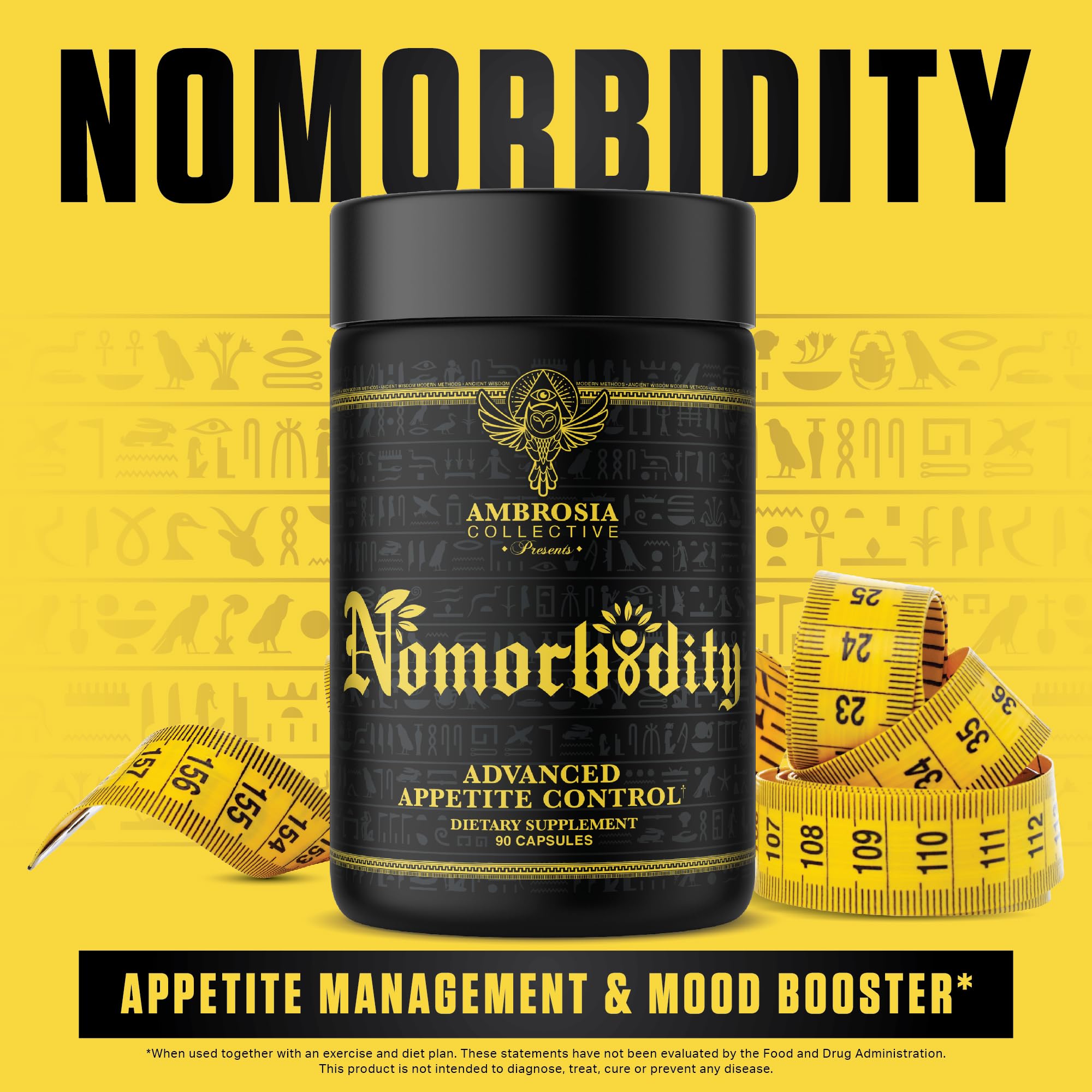 Ambrosia Nomorbidity Advanced Appetite Control & Hunger Management Formula Ambrosia Au supplements