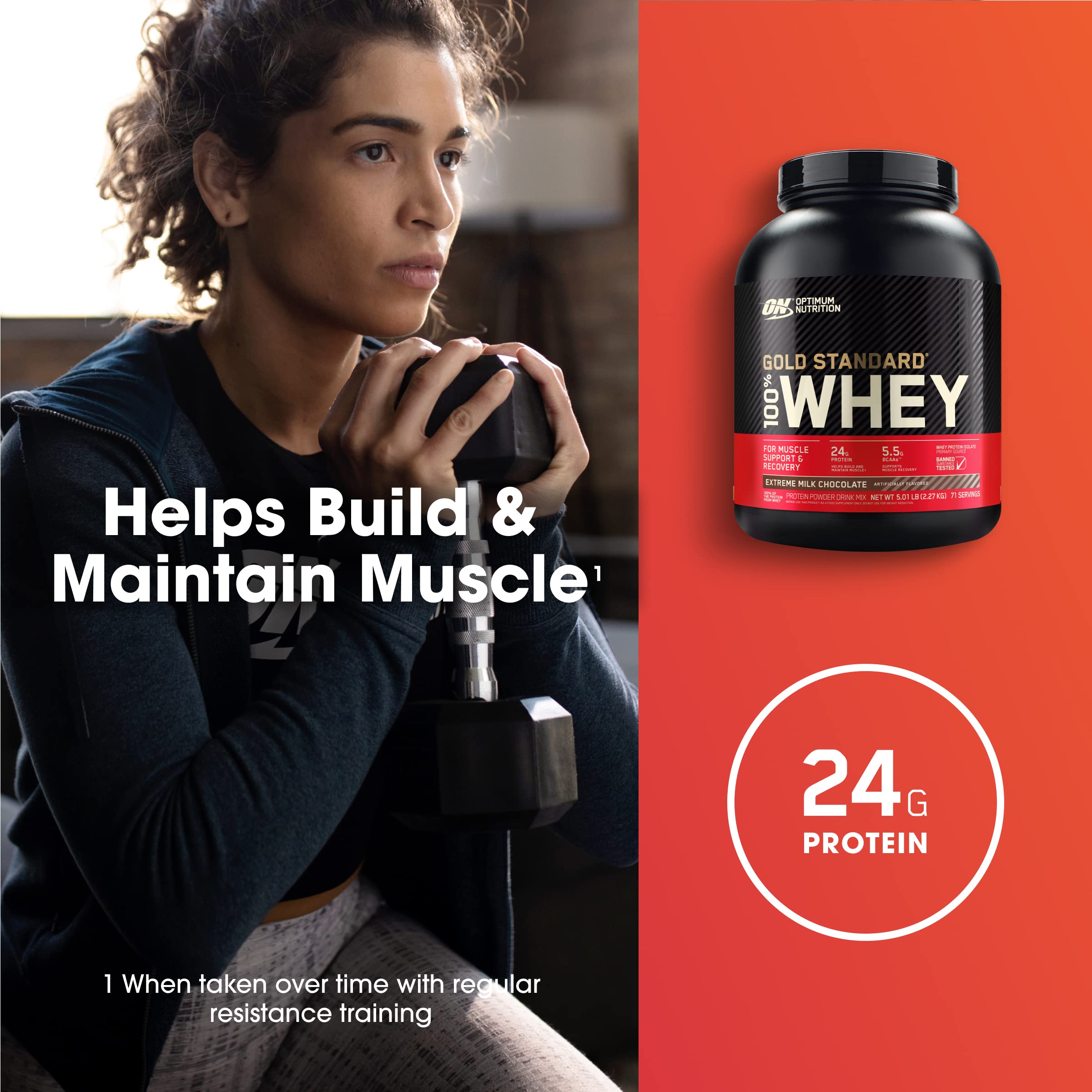 Optimum Nutrition Gold Standard 100% Whey Protein Powder, Extreme Milk Chocolate Optimum Nutrition Au supplements